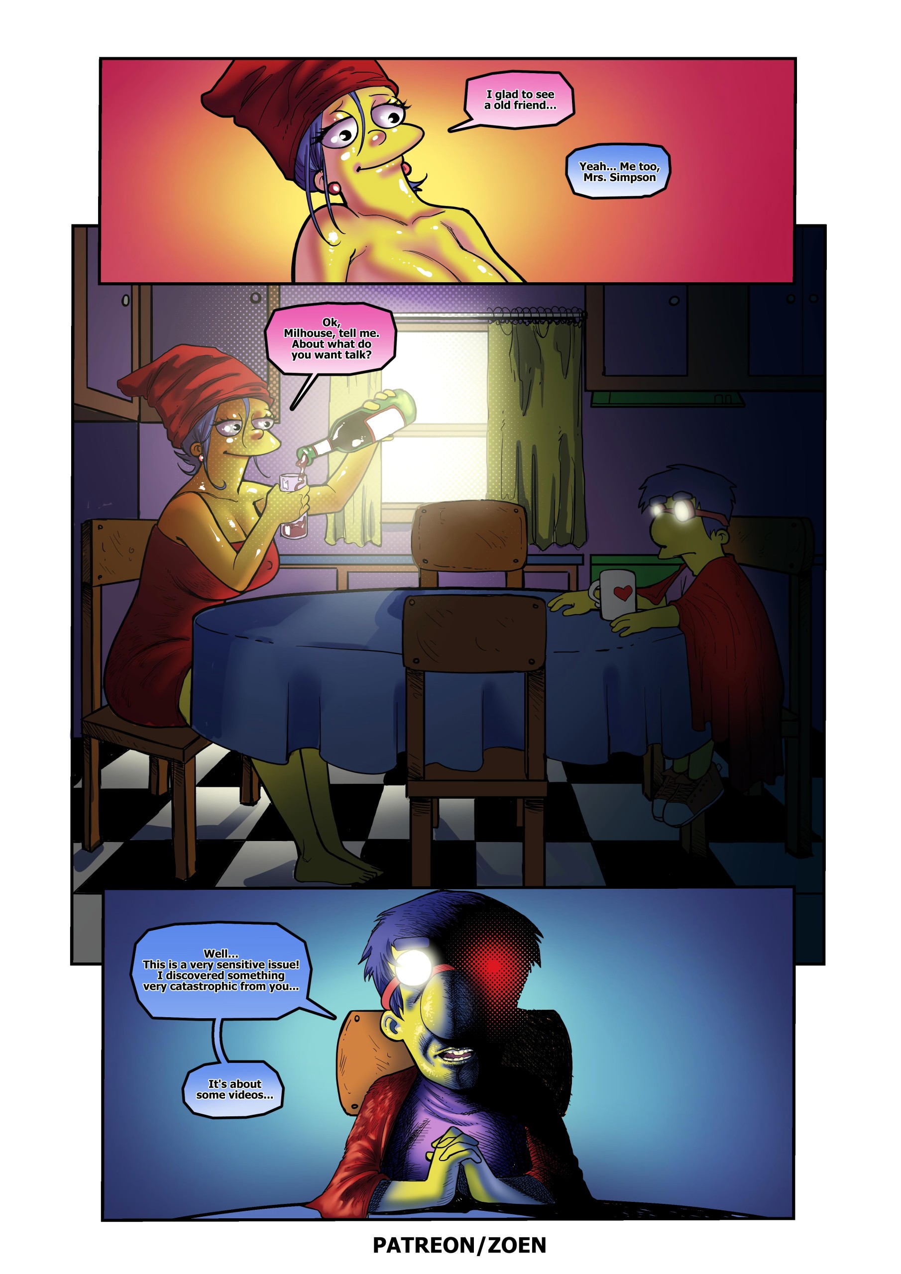 The Simpsons My Best Friend's Mom porn comic picture 29