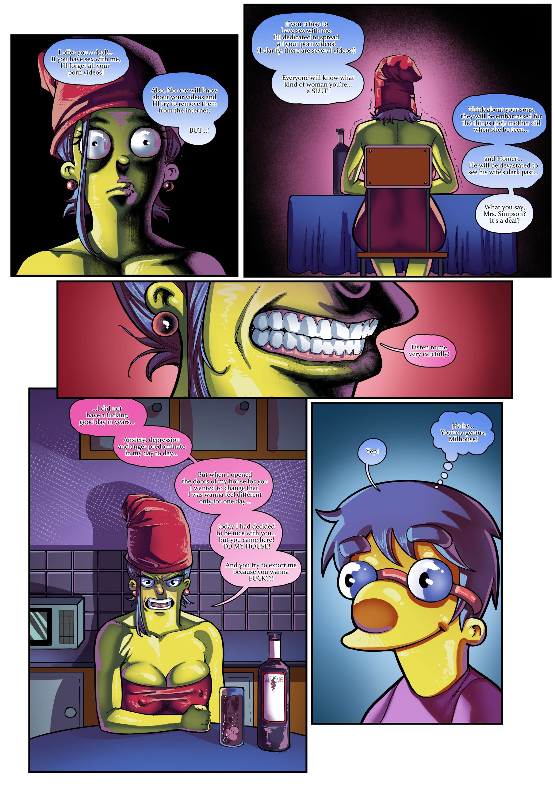 The Simpsons My Best Friend's Mom porn comic picture 31