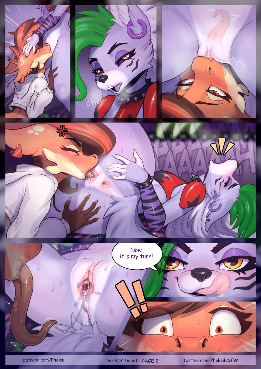 The VIP Ticket porn comic picture 2