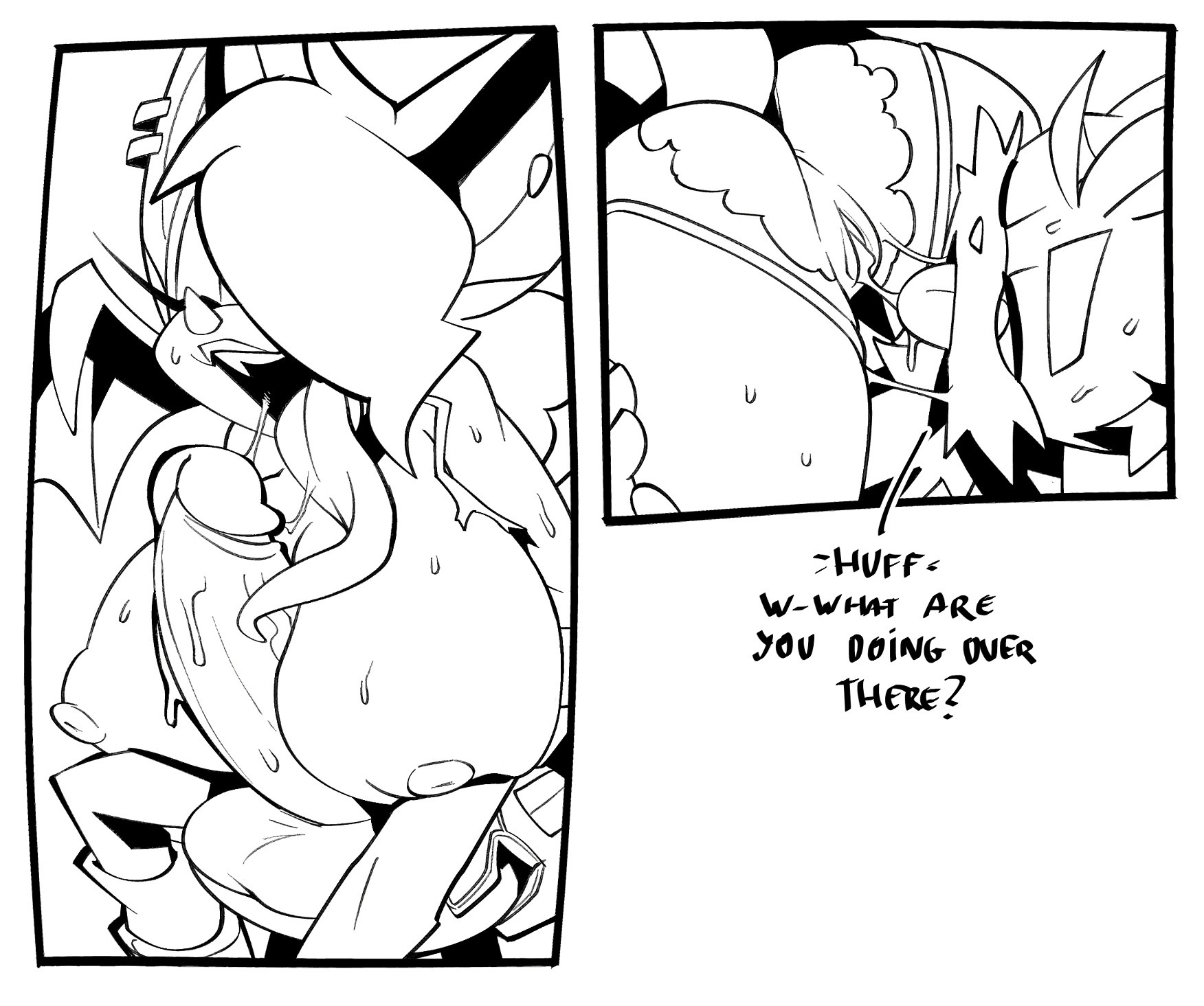 Let Them Fight porn comic picture 106