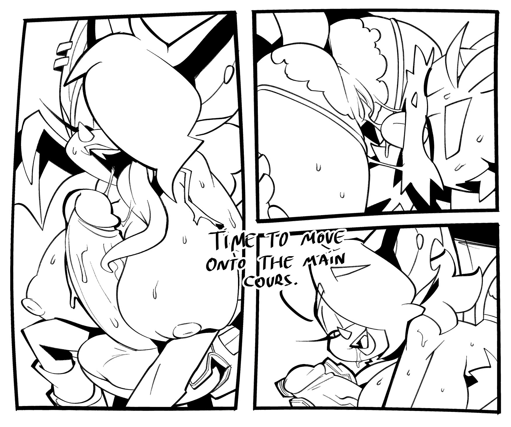 Let Them Fight porn comic picture 107