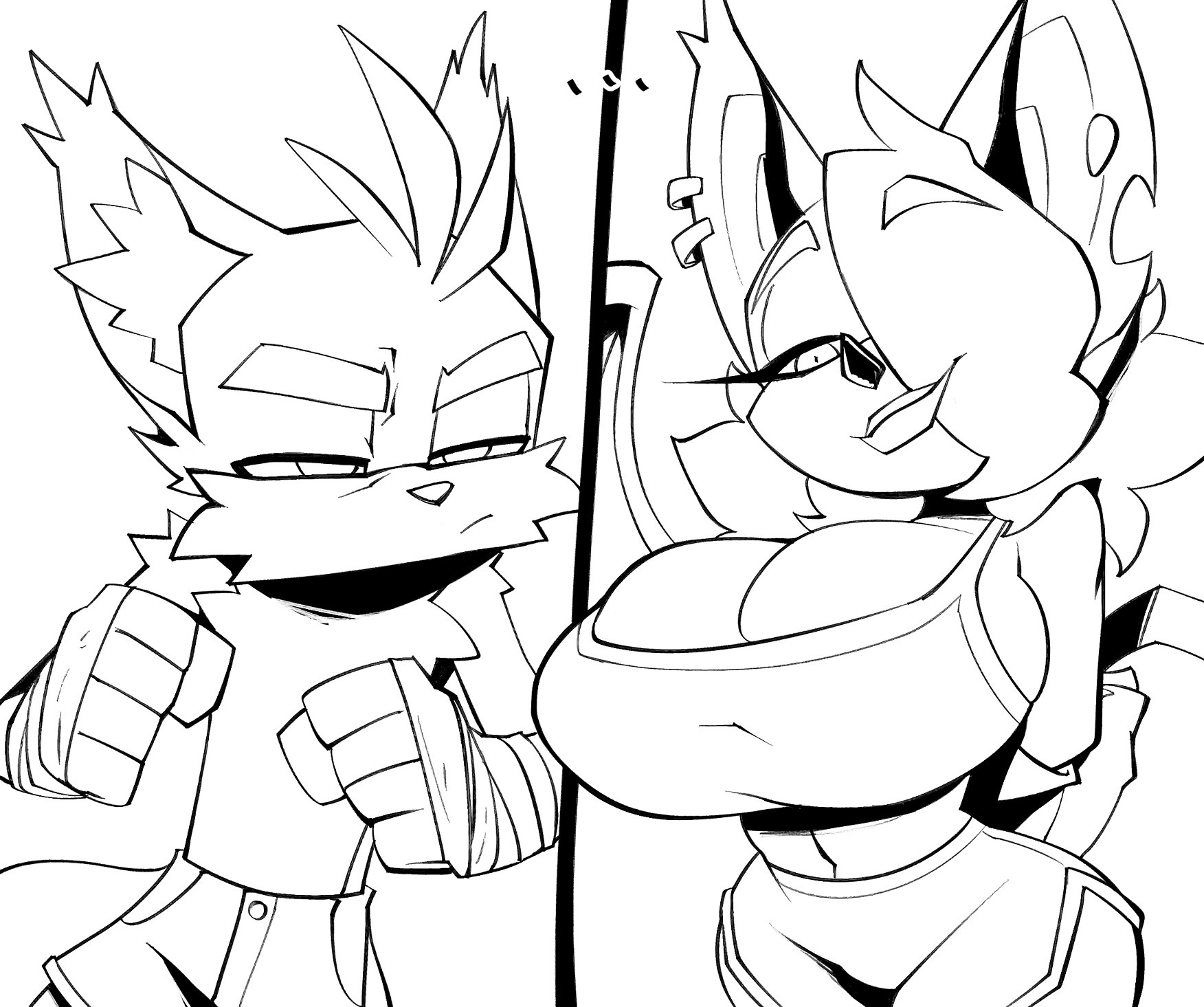 Let Them Fight porn comic picture 11