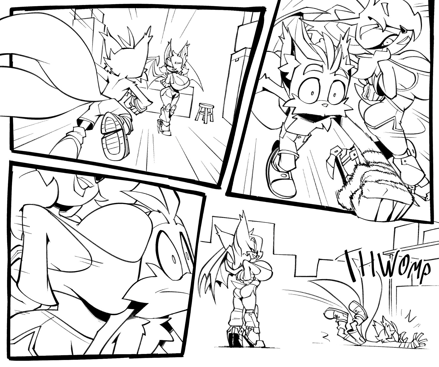 Let Them Fight porn comic picture 16
