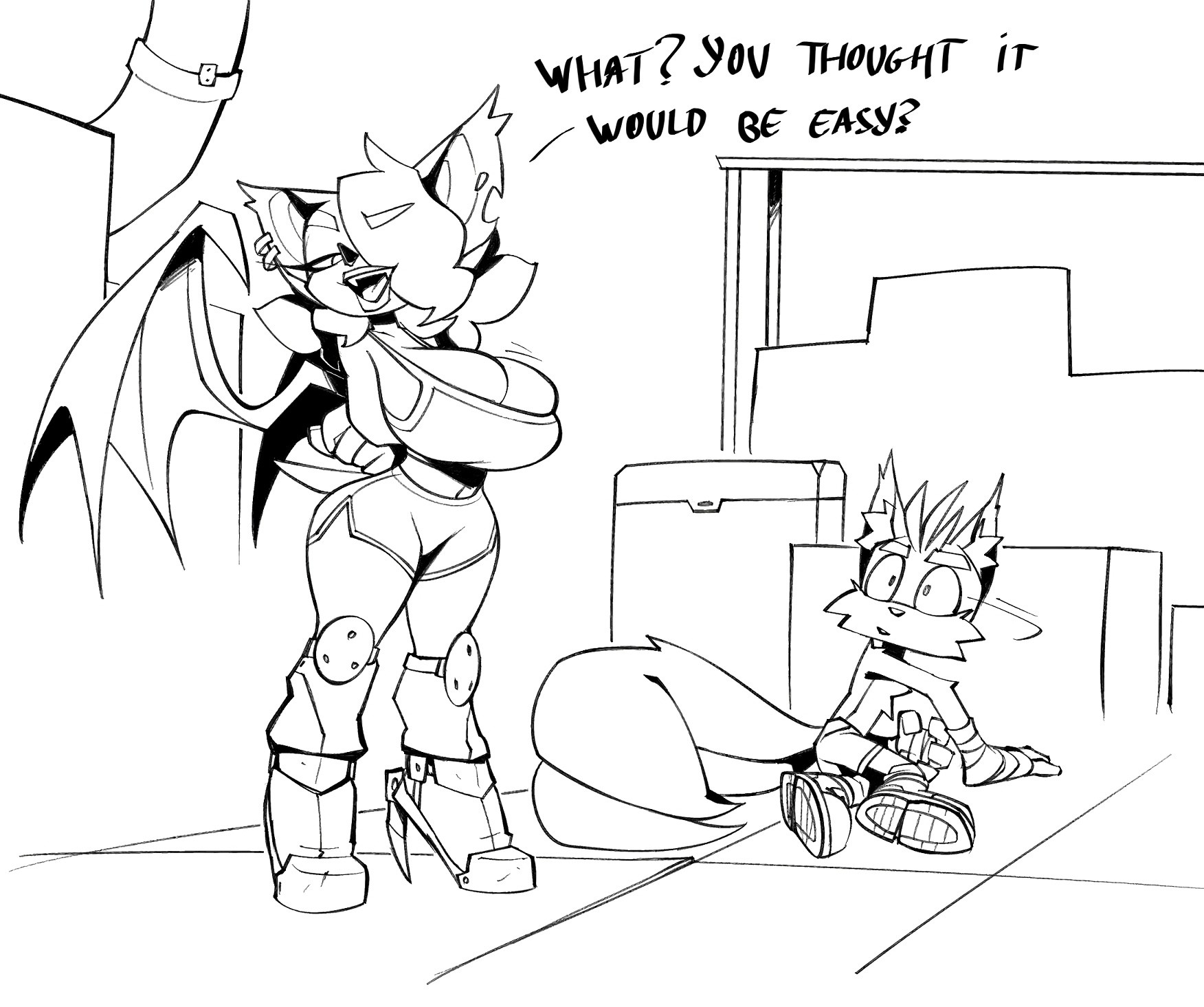 Let Them Fight porn comic picture 17