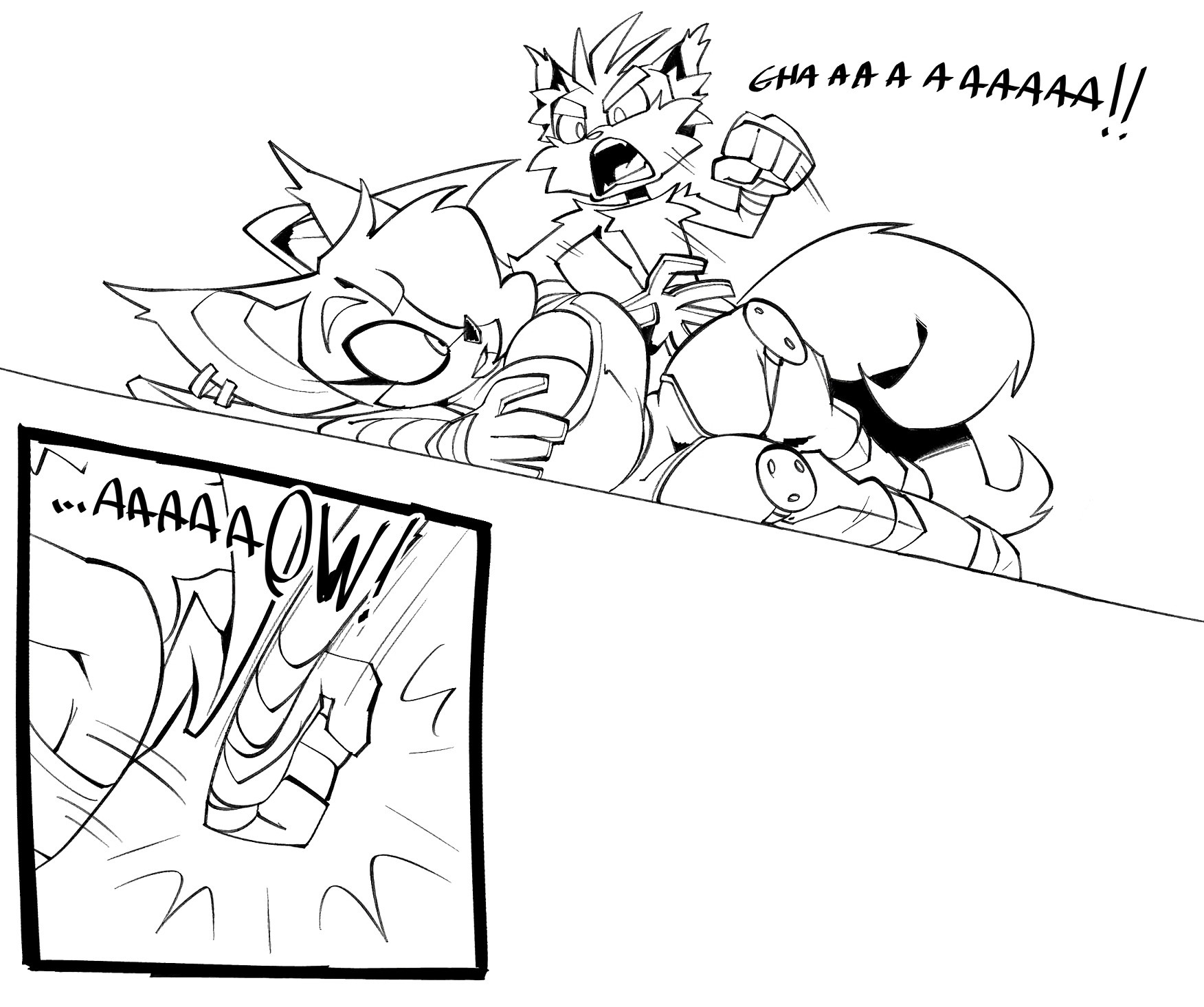 Let Them Fight porn comic picture 22