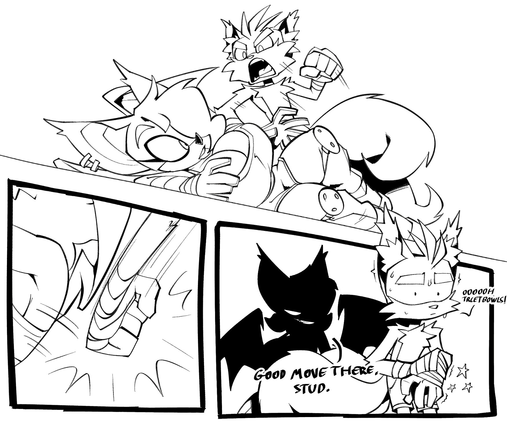 Let Them Fight porn comic picture 24