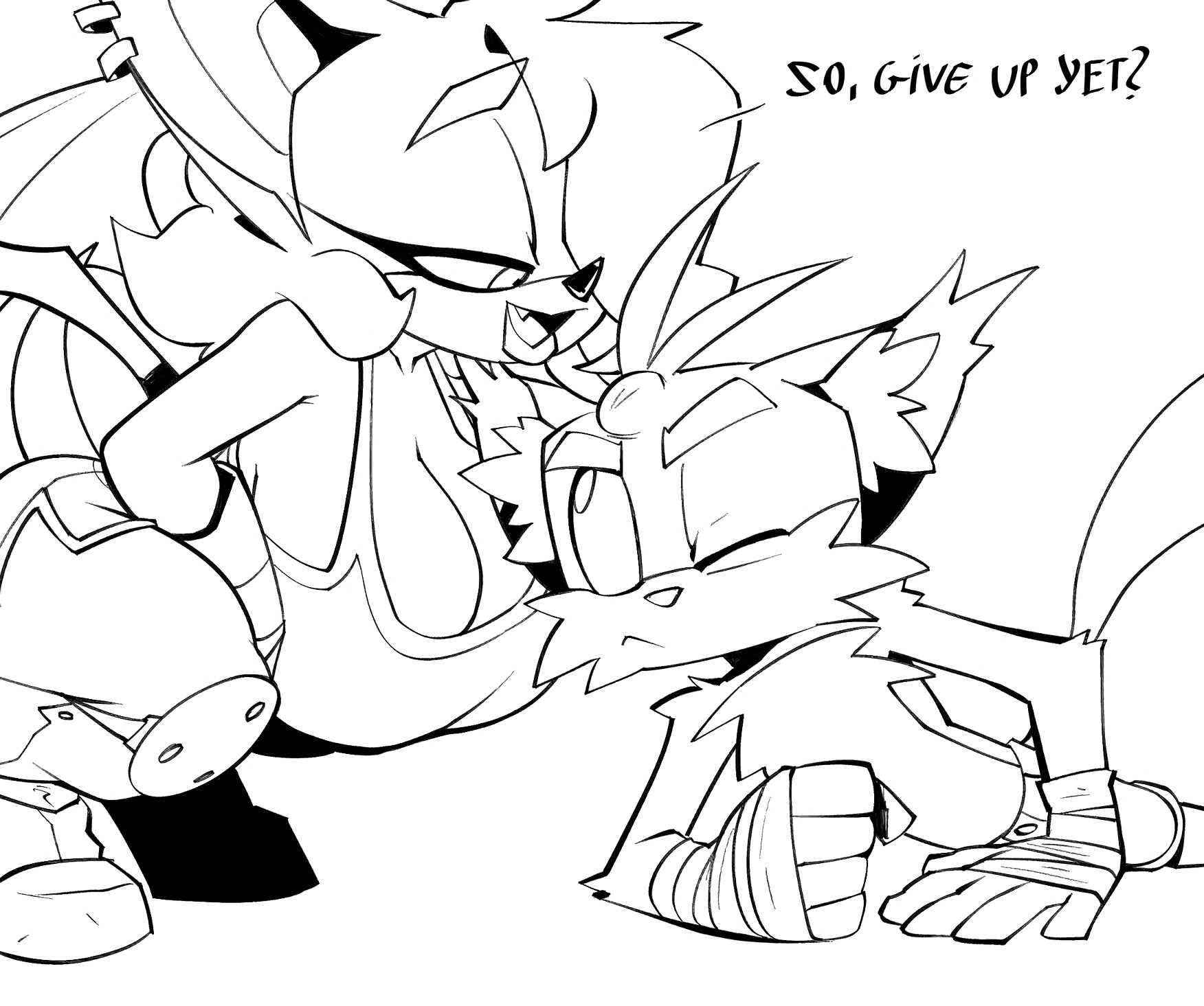 Let Them Fight porn comic picture 33