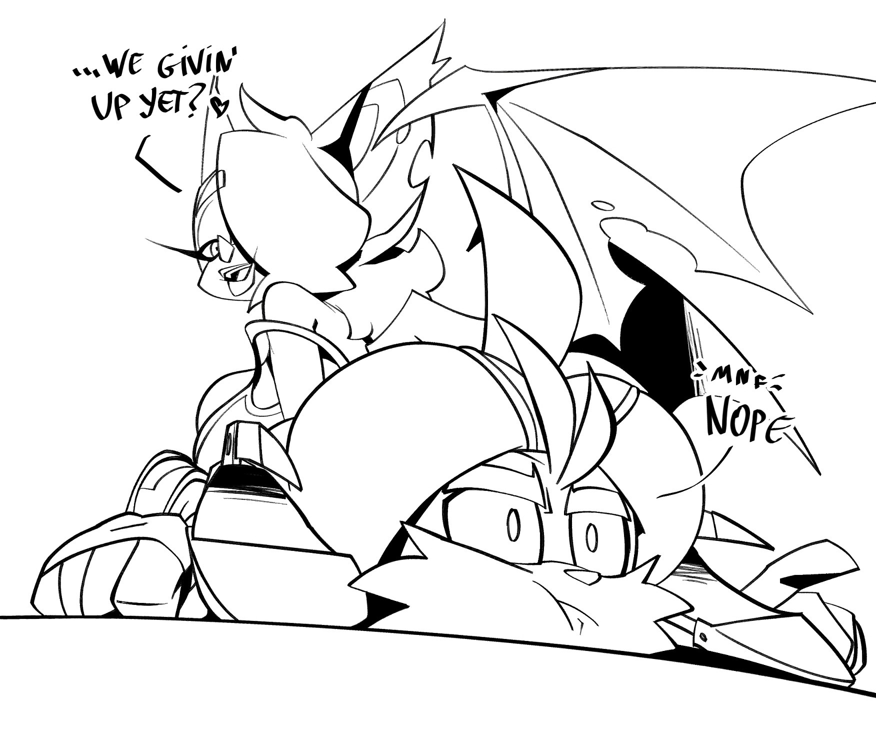 Let Them Fight porn comic picture 59