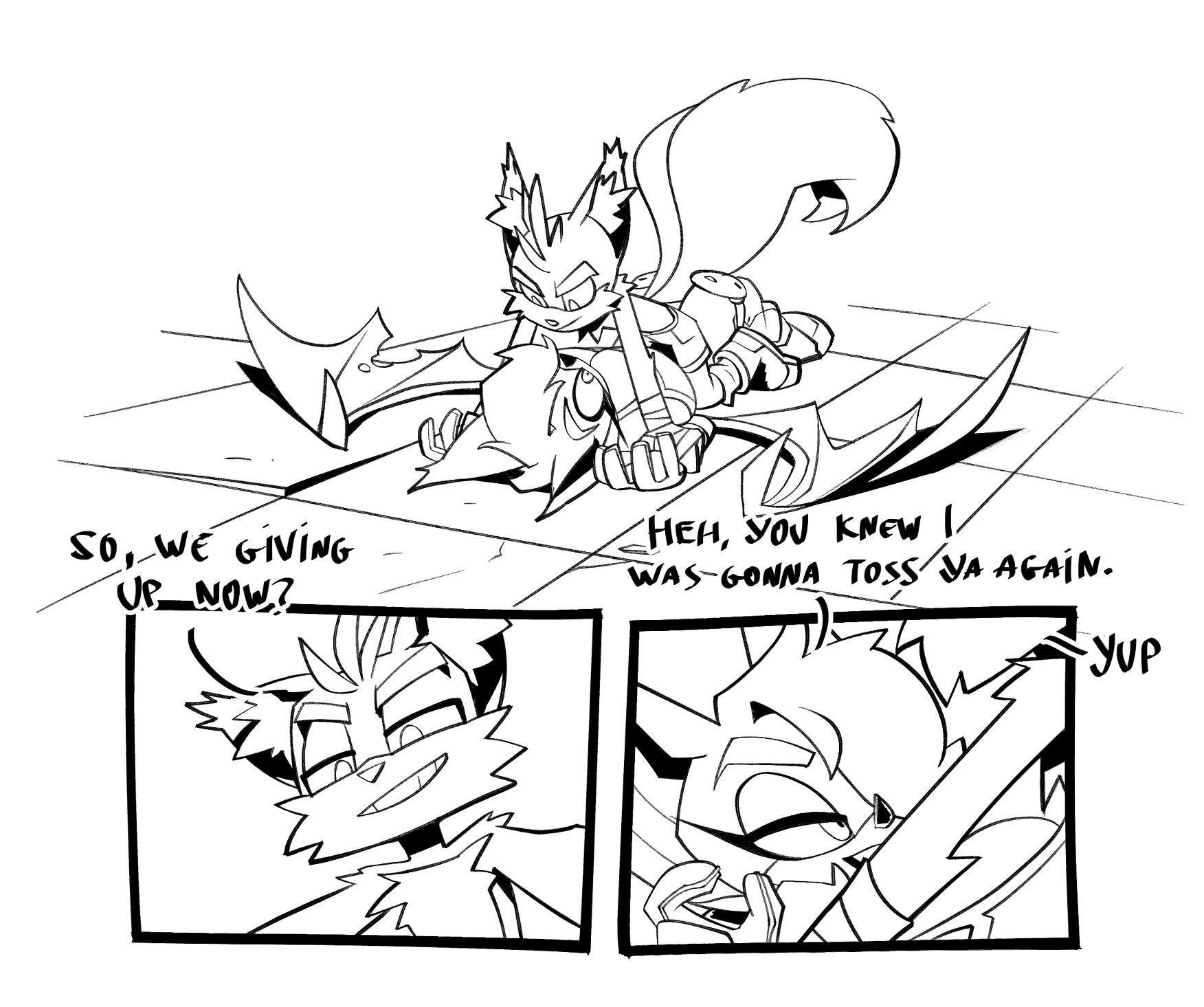Let Them Fight porn comic picture 71