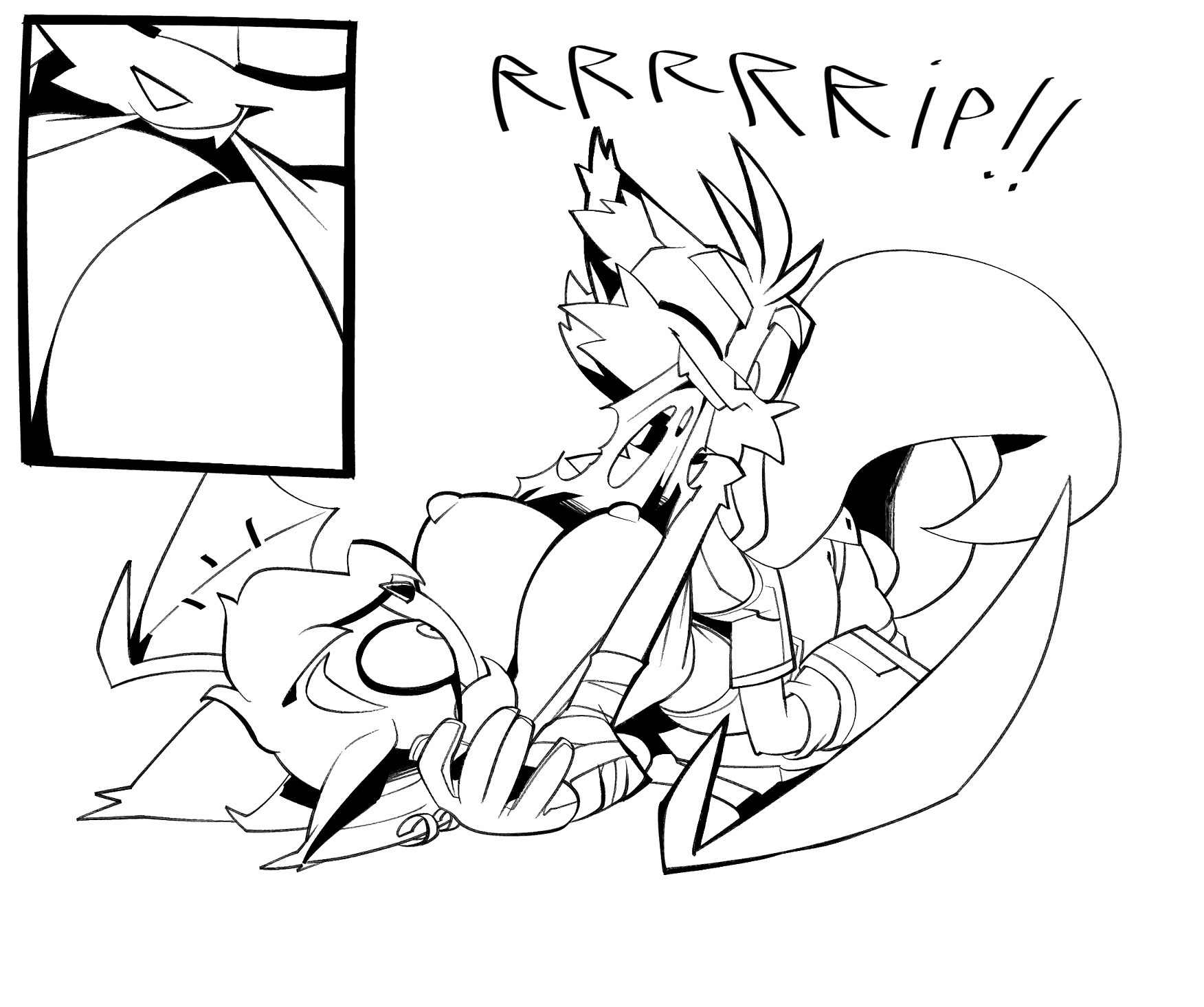 Let Them Fight porn comic picture 78