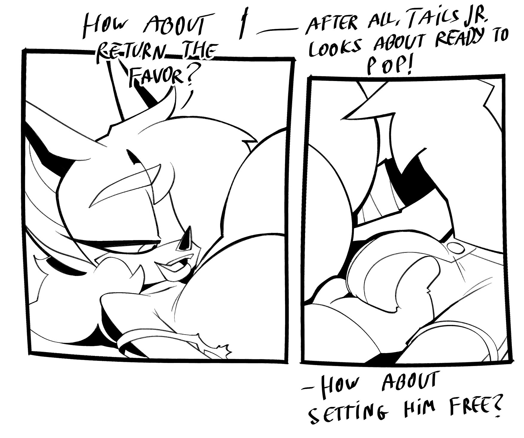 Let Them Fight porn comic picture 82