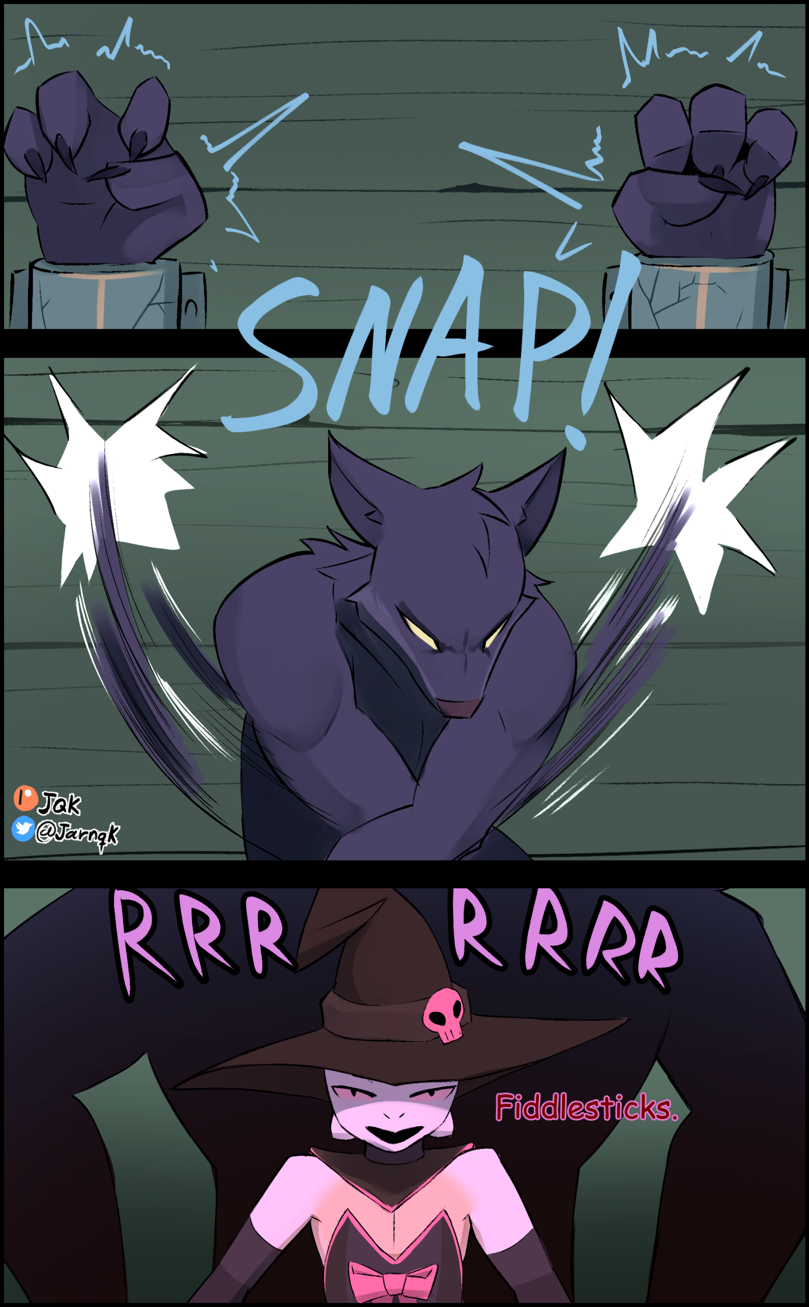 Lyra x Werewolf porn comic picture 2