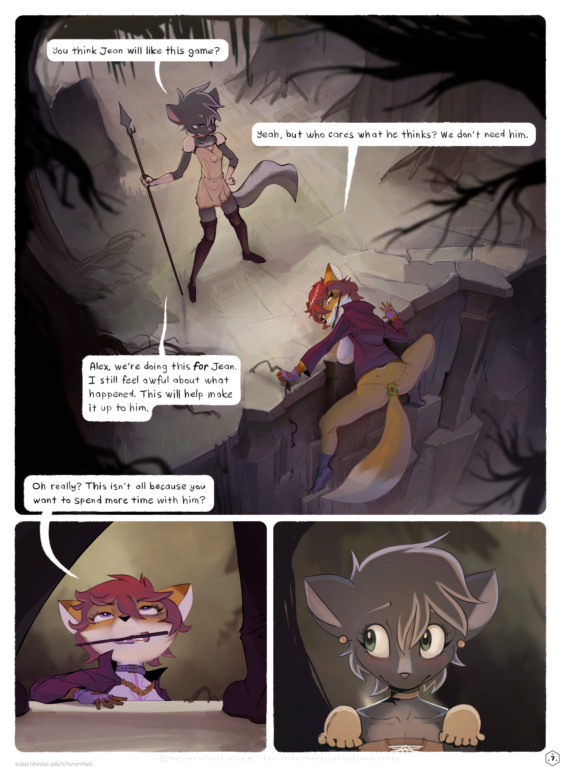 Misplaced 2 porn comic picture 7