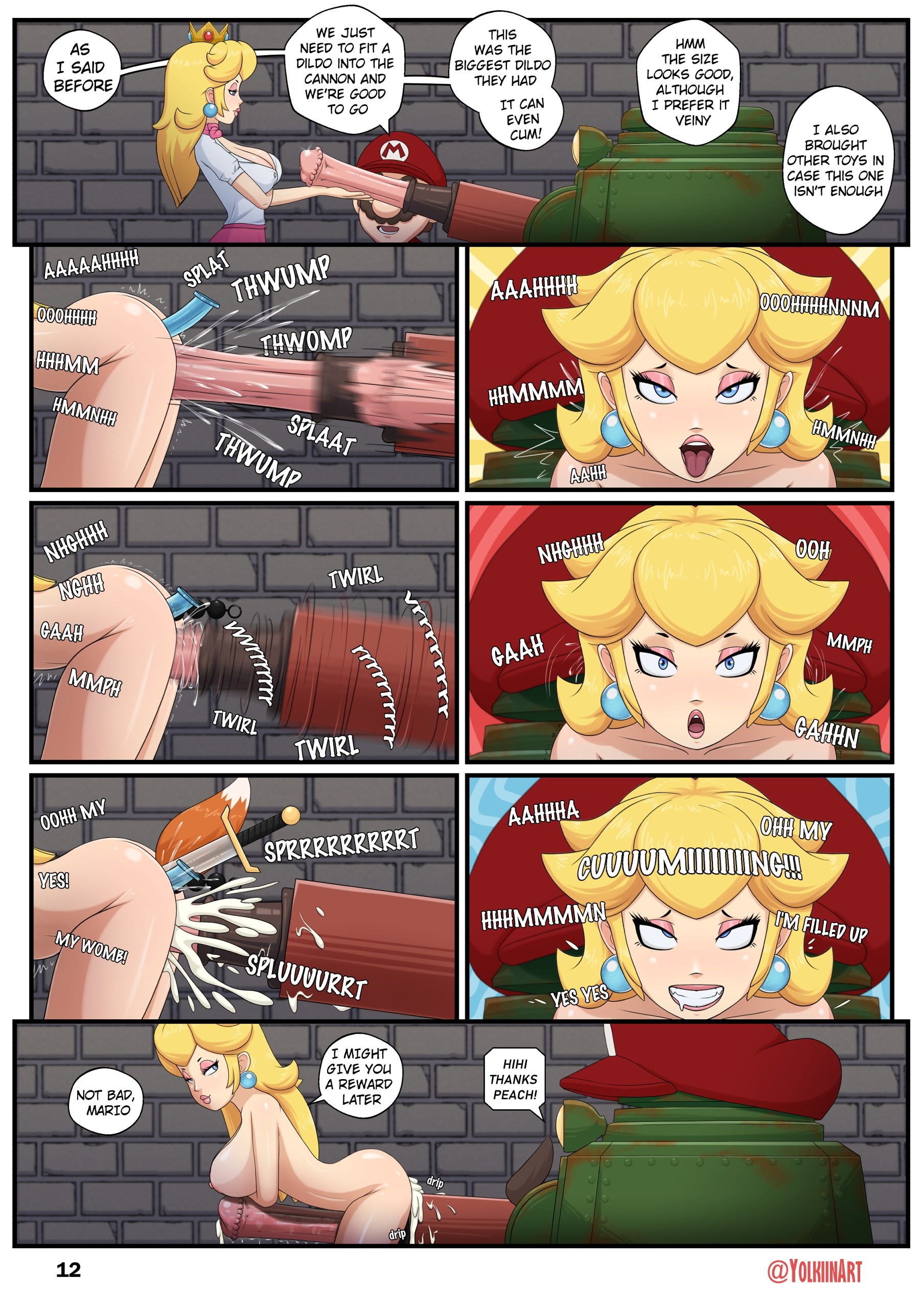 NEW Peach Sex Odyssey porn comic picture 13