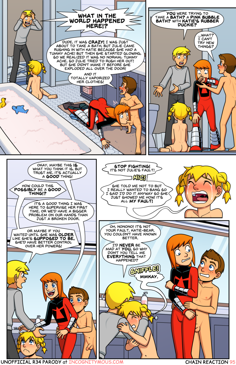 Power Pack - Chain Reaction Part 3 porn comic picture 1
