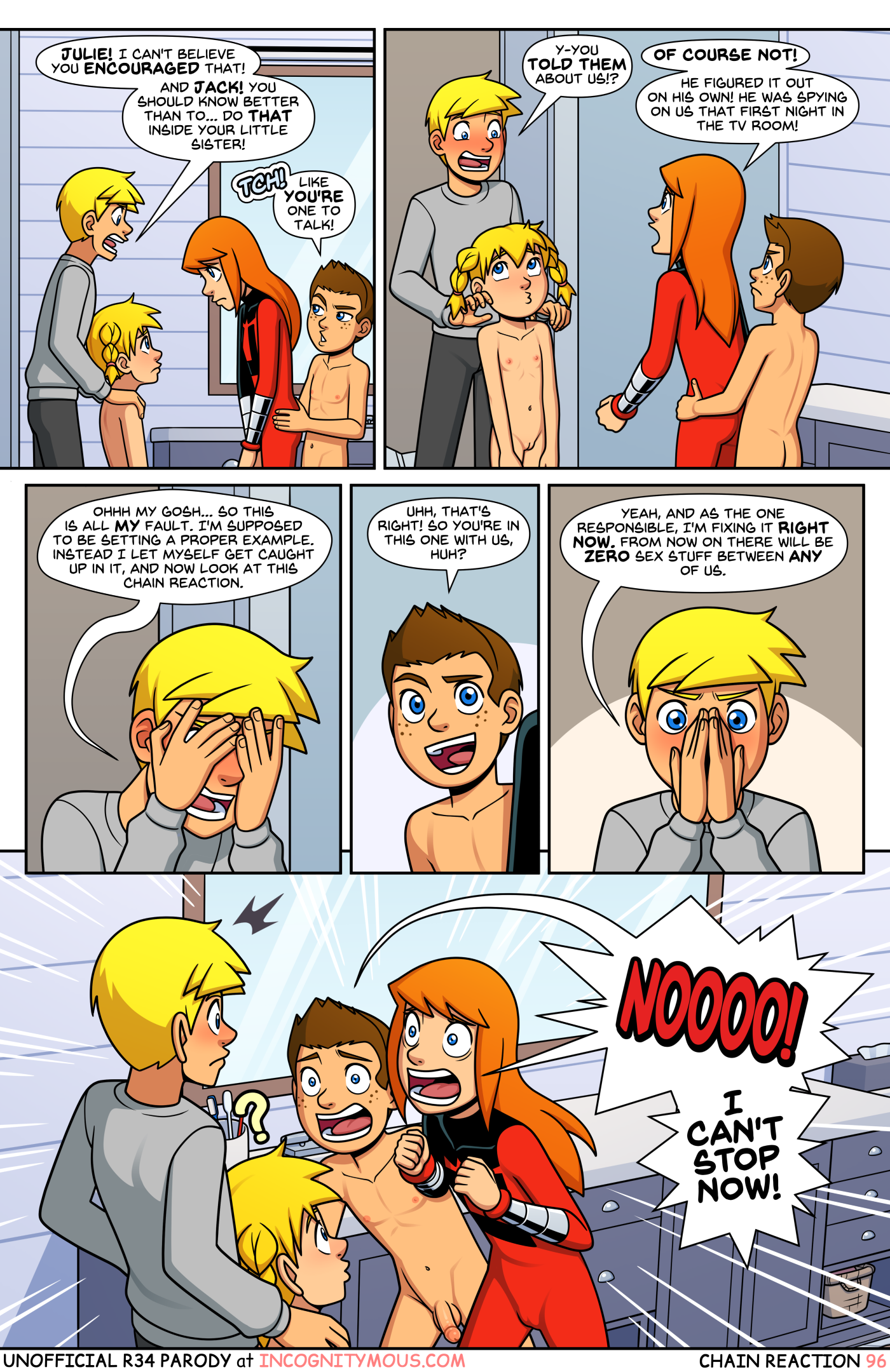 Power Pack - Chain Reaction Part 3 porn comic picture 2