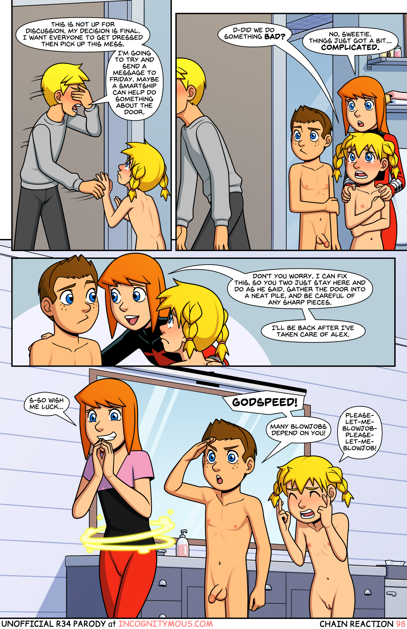 Power Pack - Chain Reaction Part 3 porn comic picture 4