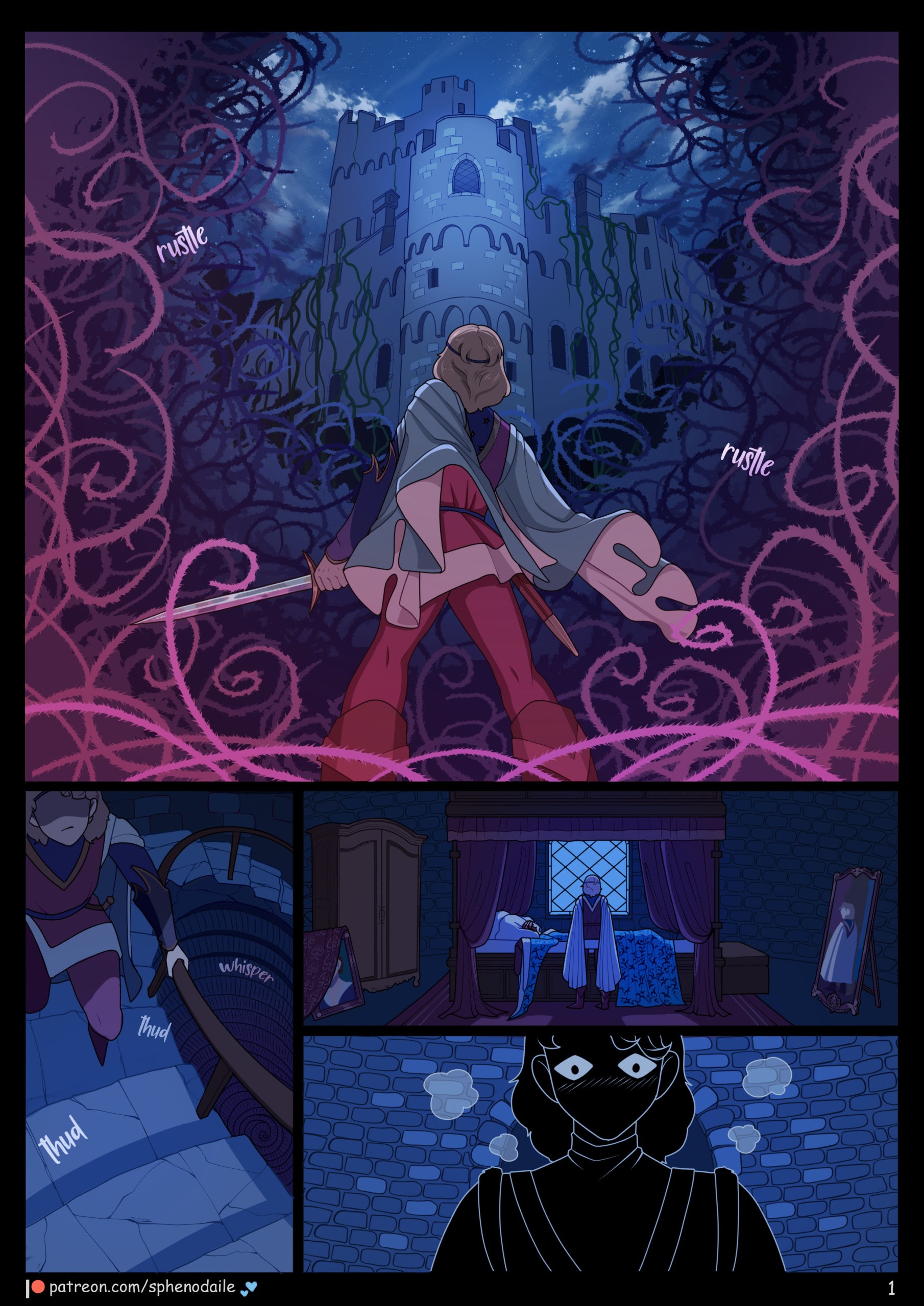 Princess of the Thorns porn comic picture 2