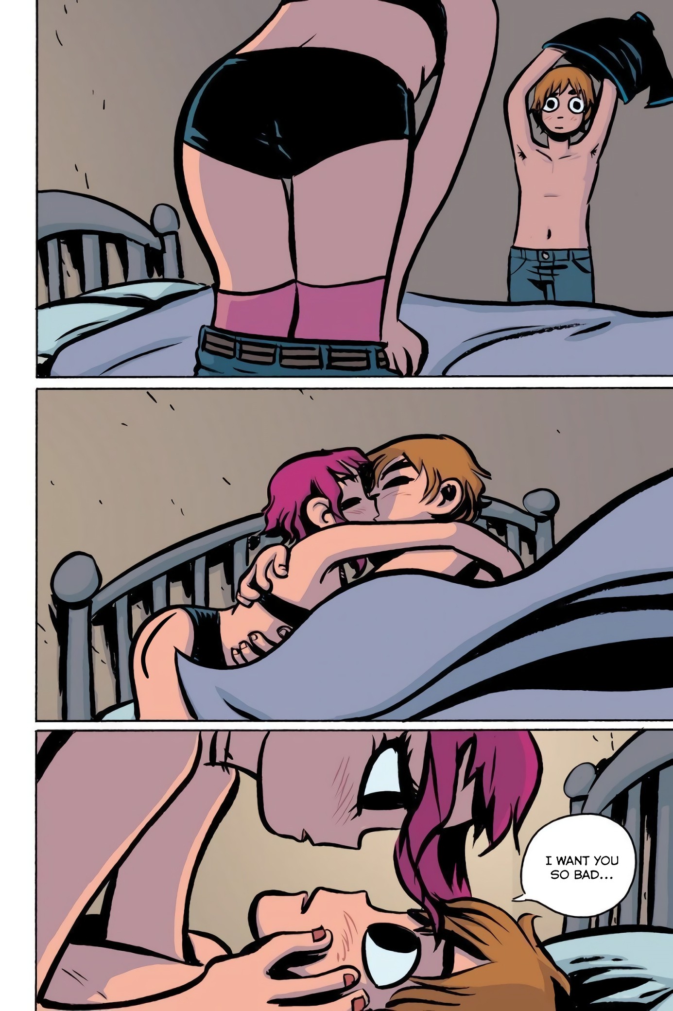 Scott Pilgrim Inbetweens and What If porn comic picture 1