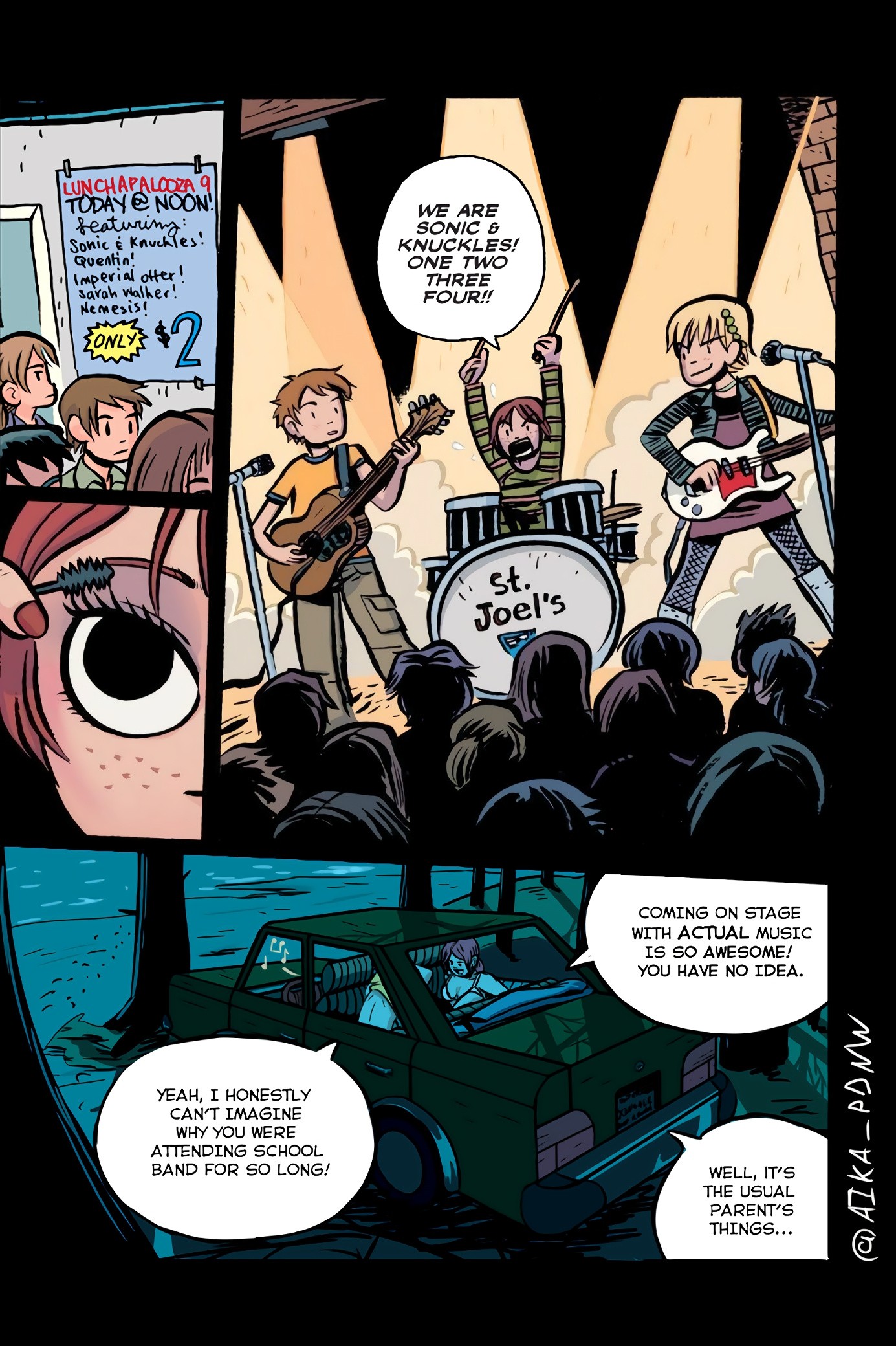 Scott Pilgrim Inbetweens and What If porn comic picture 3