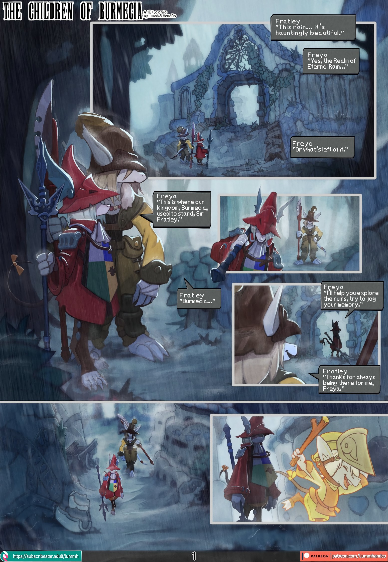 The Children of Burmecia porn comic picture 2