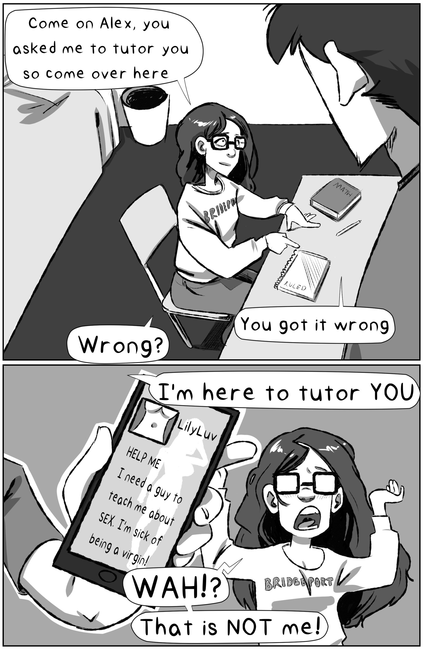 V-Card Tutor Me porn comic picture 2