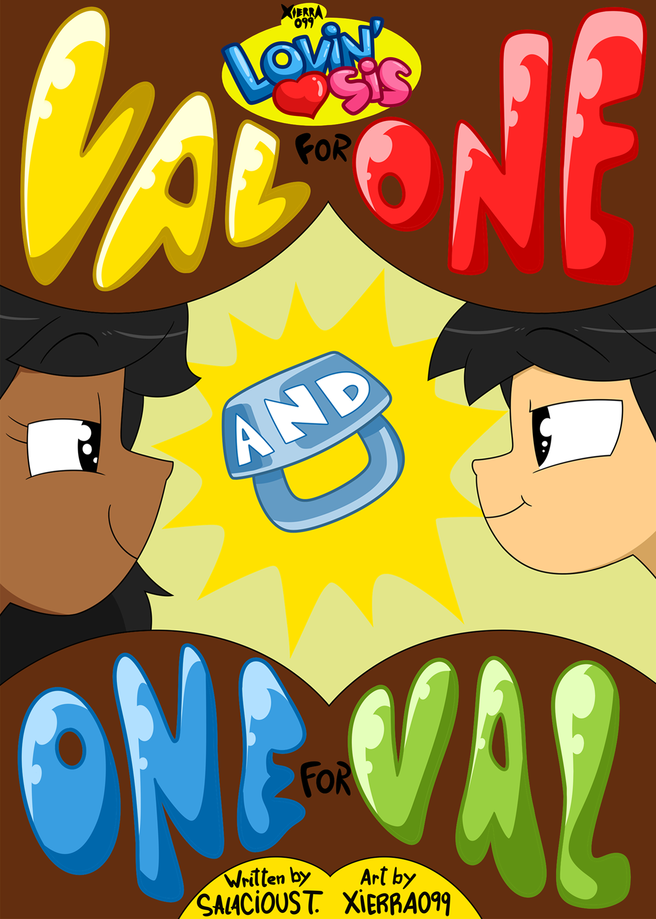 Val for One and One for Val porn comic picture 1