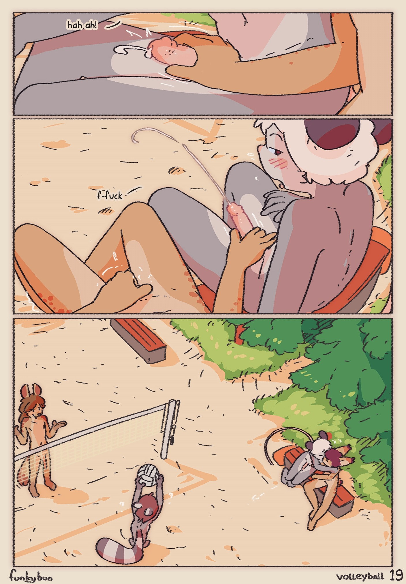 Volleyball porn comic picture 19