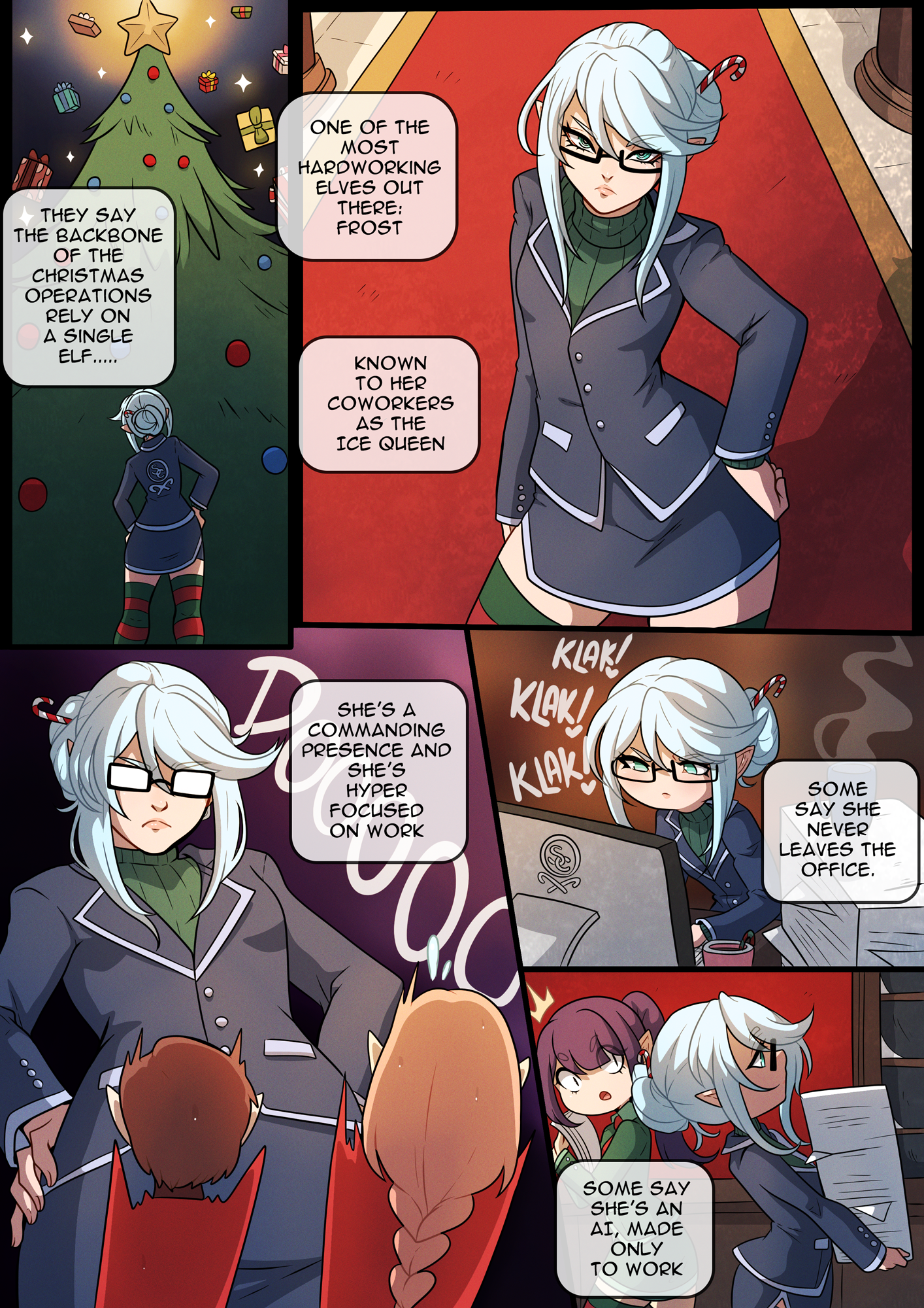 A Very Frosty Holiday porn comic picture 3