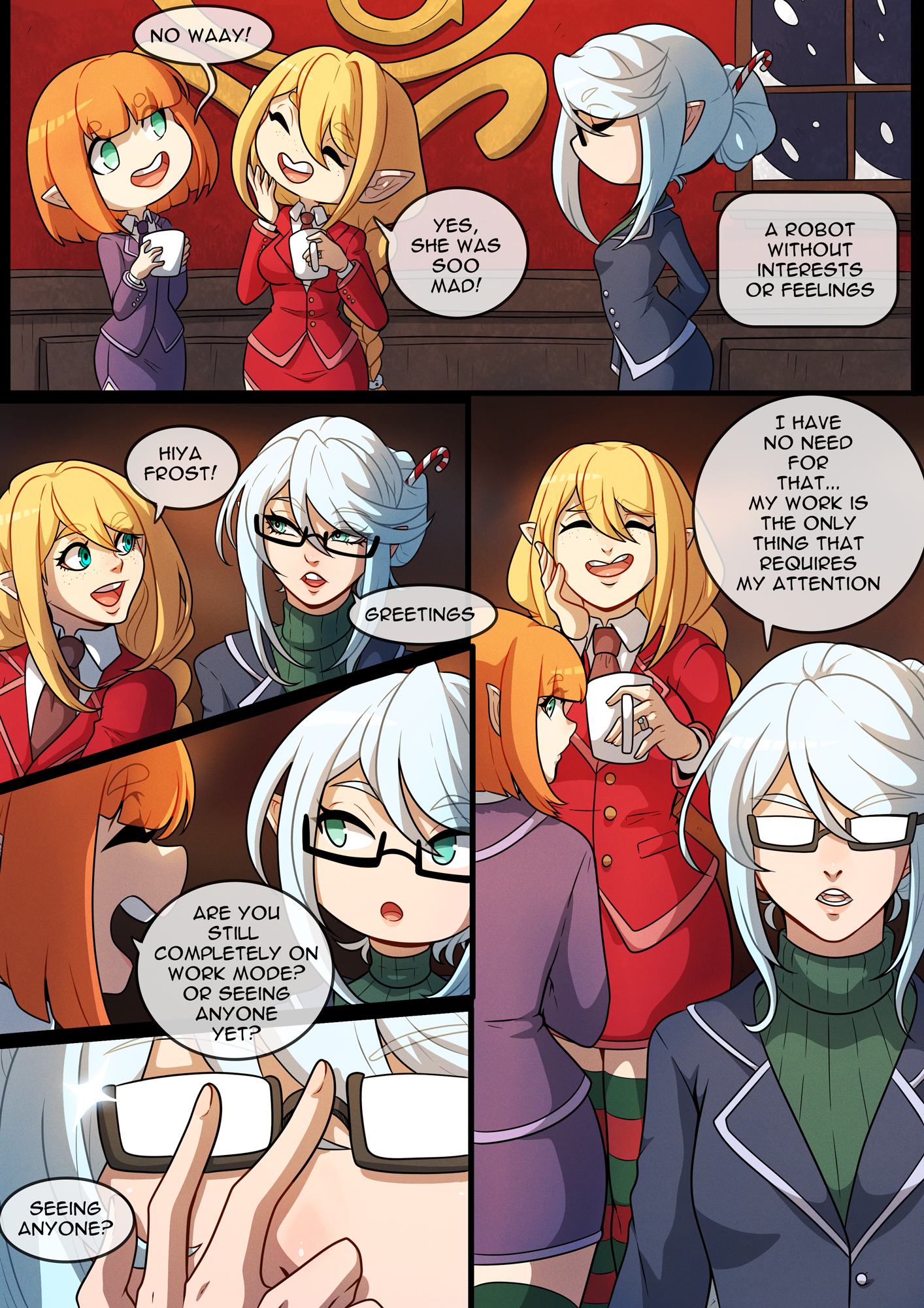 A Very Frosty Holiday porn comic picture 4