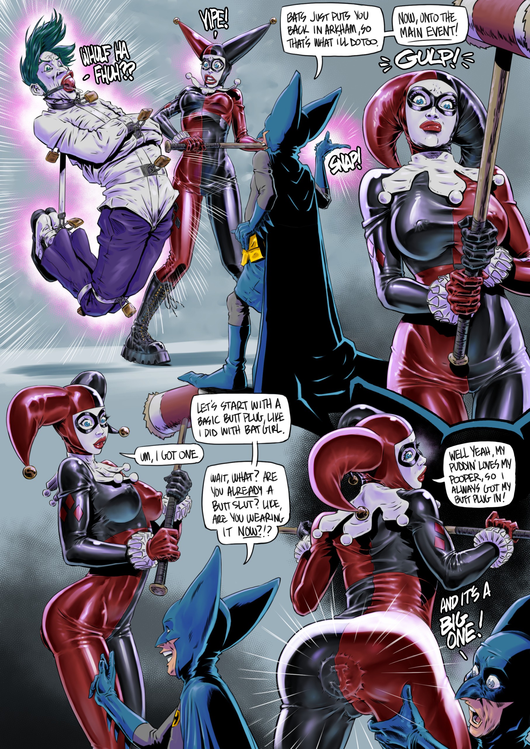 Clowning Around porn comic picture 2