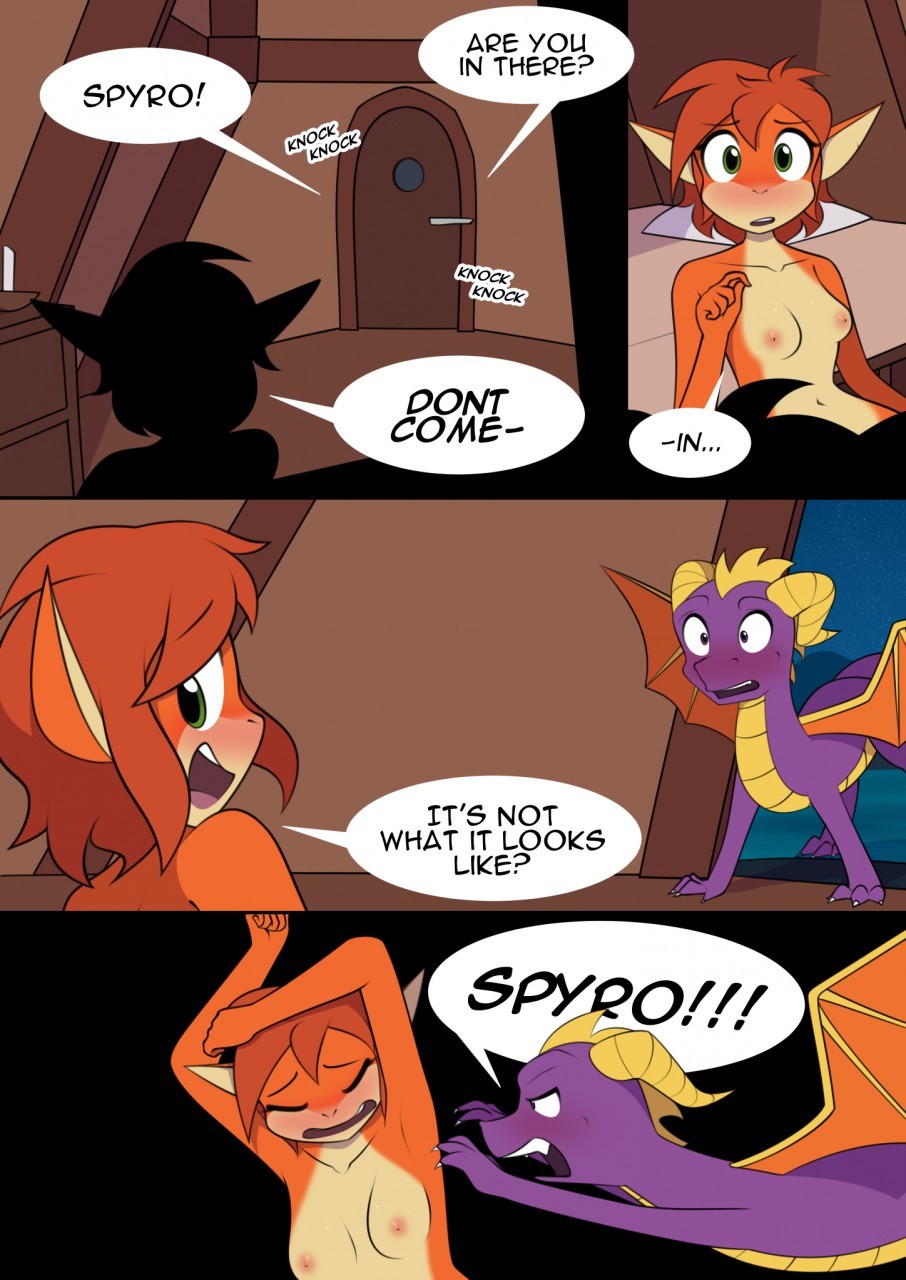 Elora Spyro Body Swap porn comic picture 9