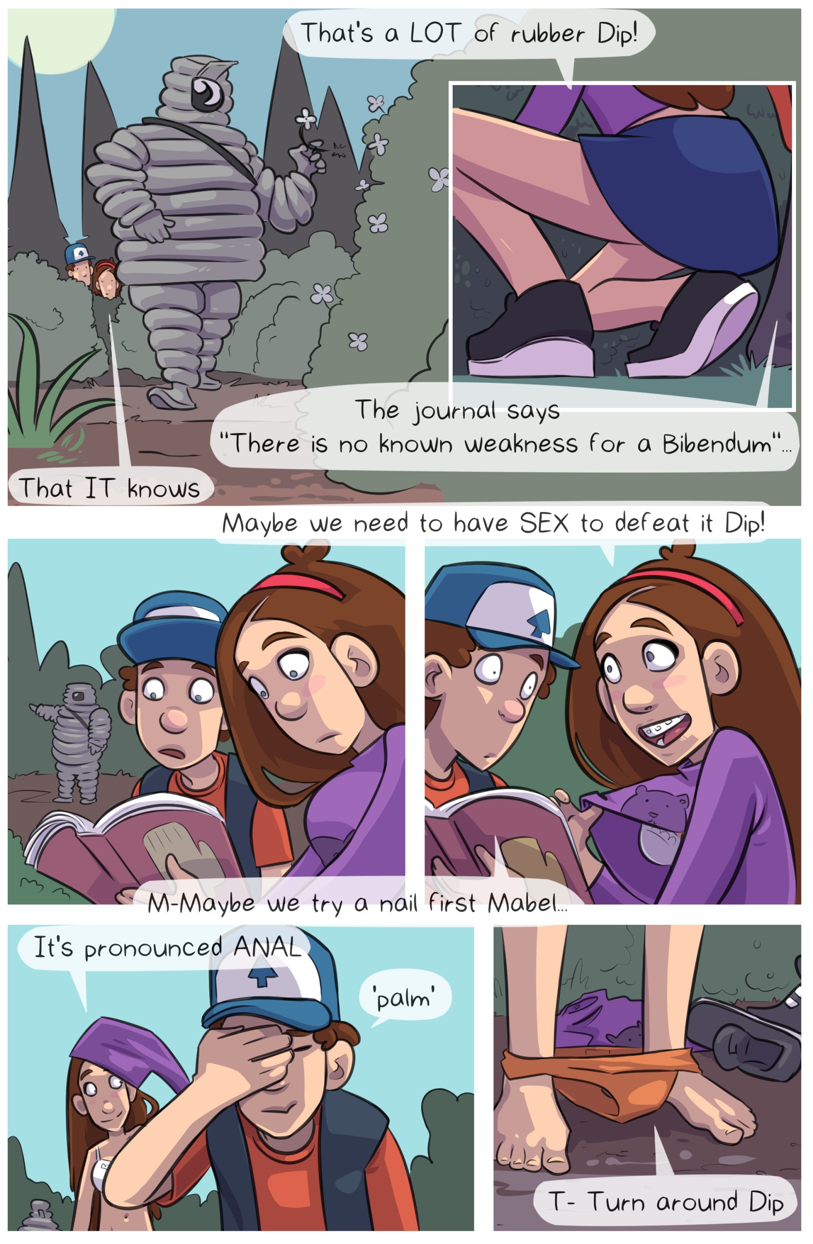Gravity Falls Porn Parody Ch. 1 porn comic picture 22