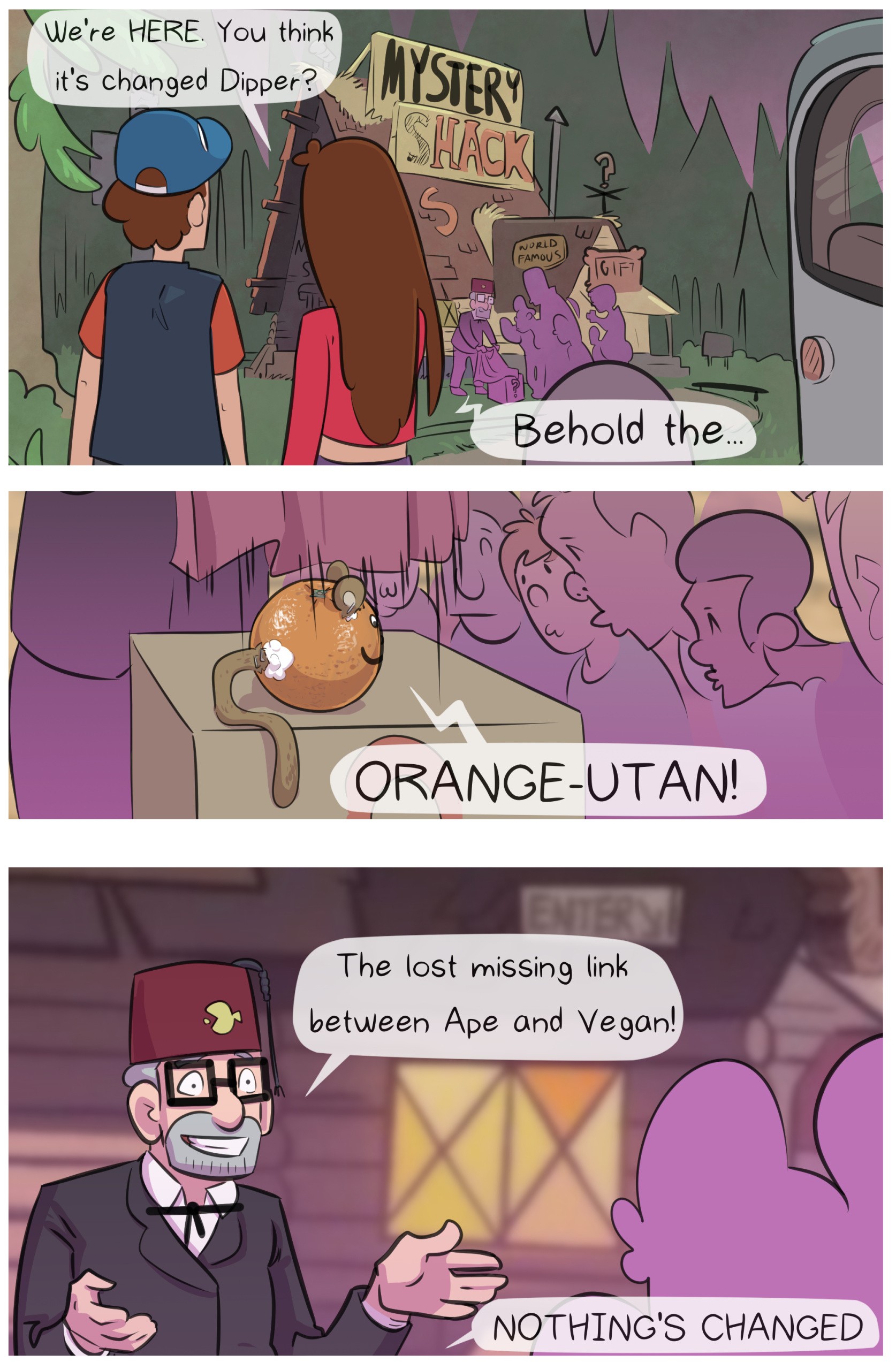 Gravity Falls Porn Parody Ch. 1 porn comic picture 3
