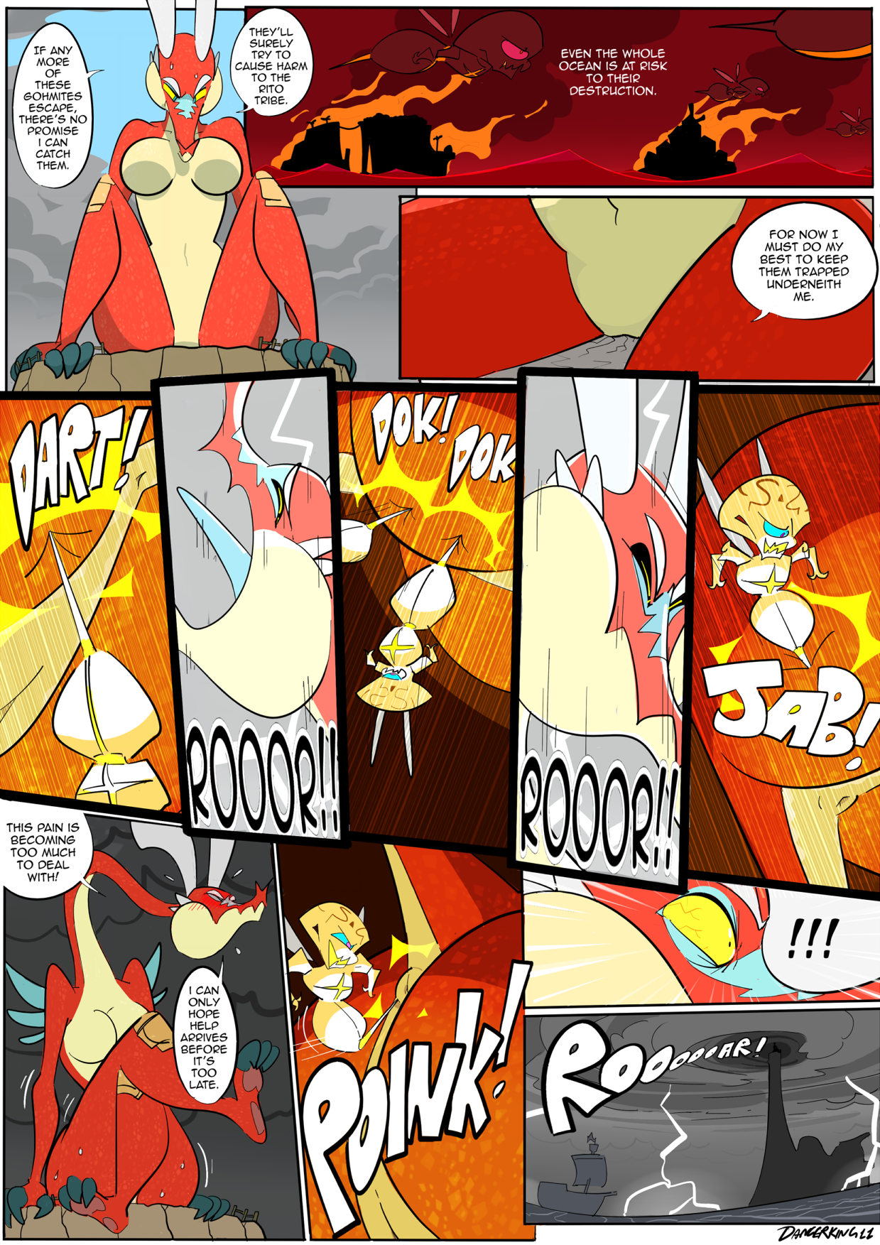 Lady Valaa and the Gohmites porn comic picture 3