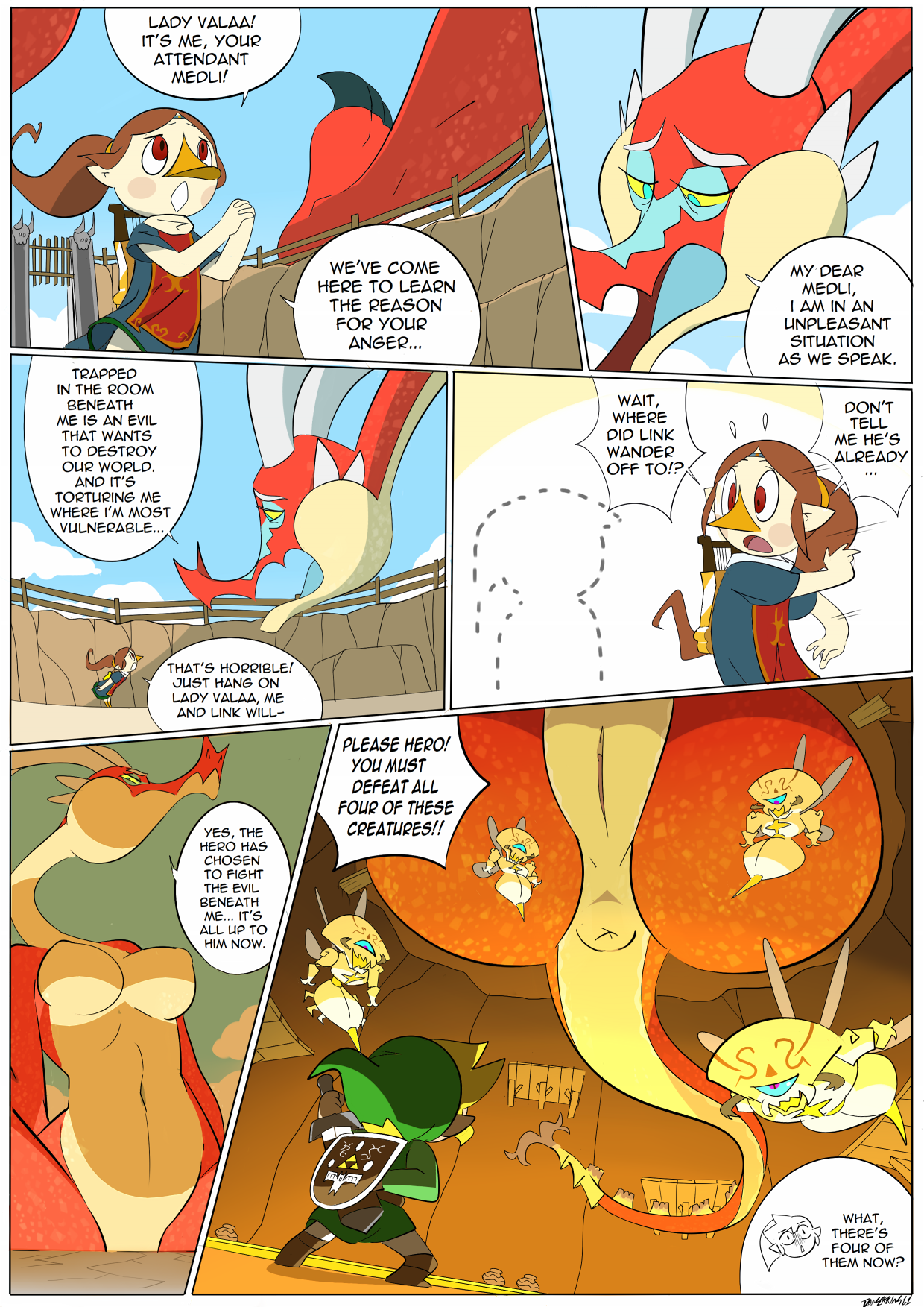 Lady Valaa and the Gohmites porn comic picture 5