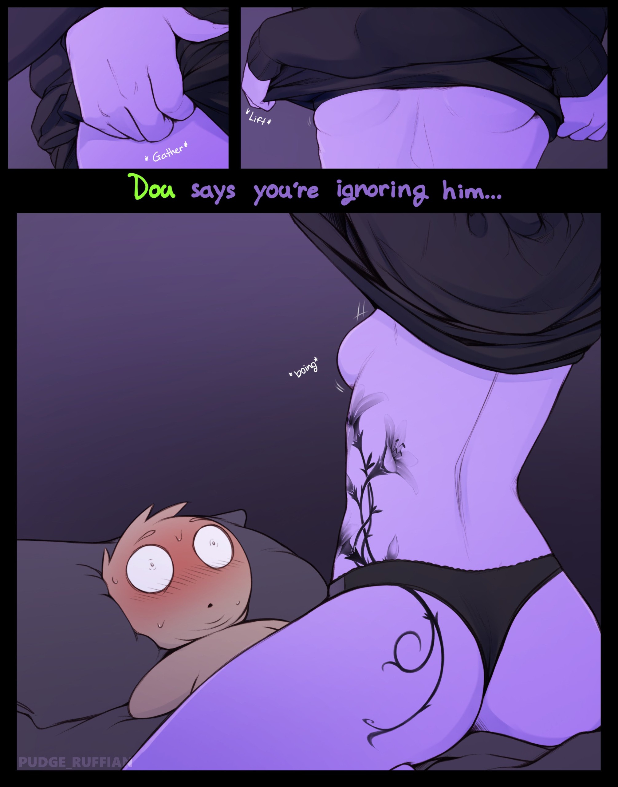 Lily porn comic picture 3