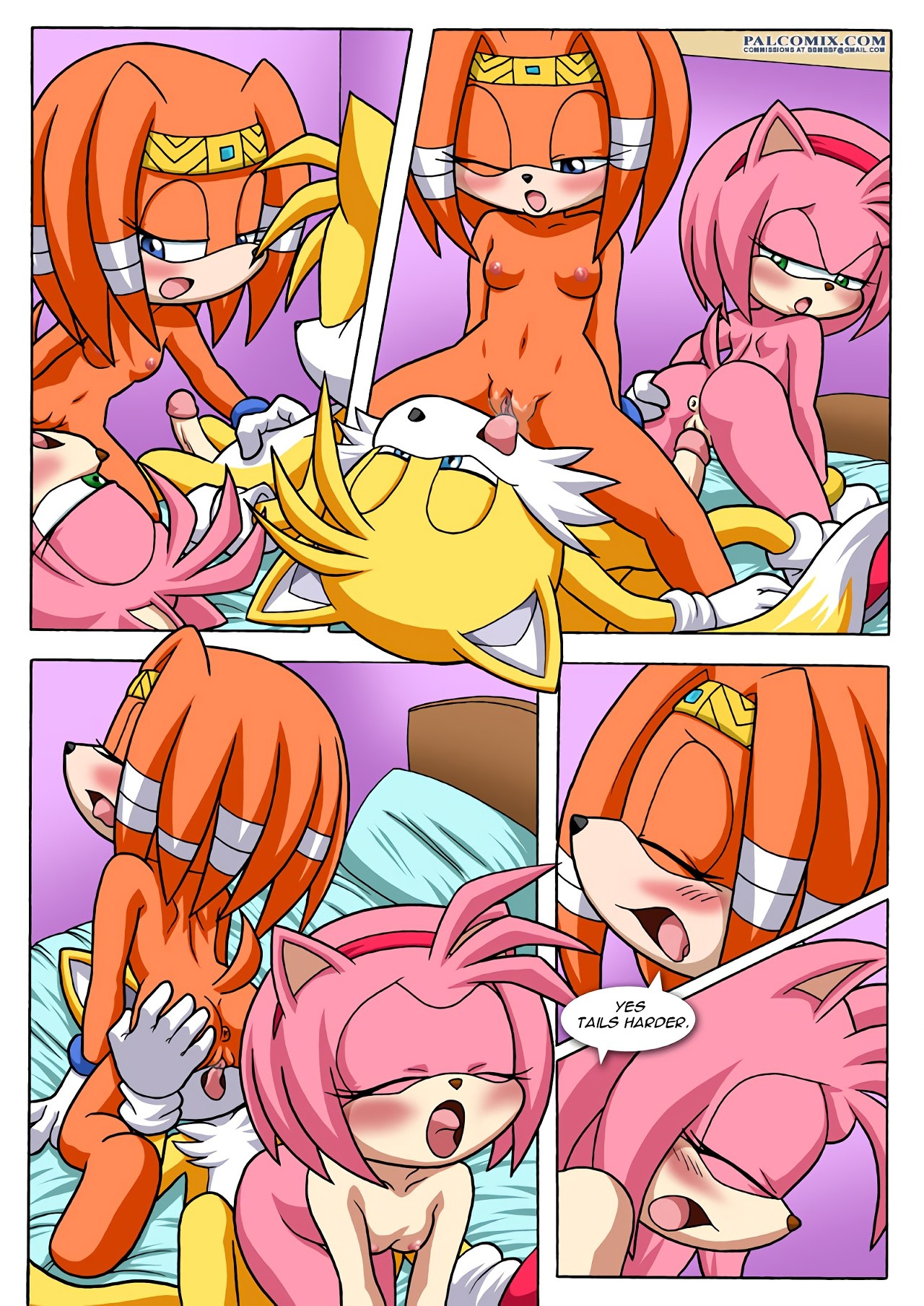 Sonic XXX Project 3 Part 2 porn comic picture 8