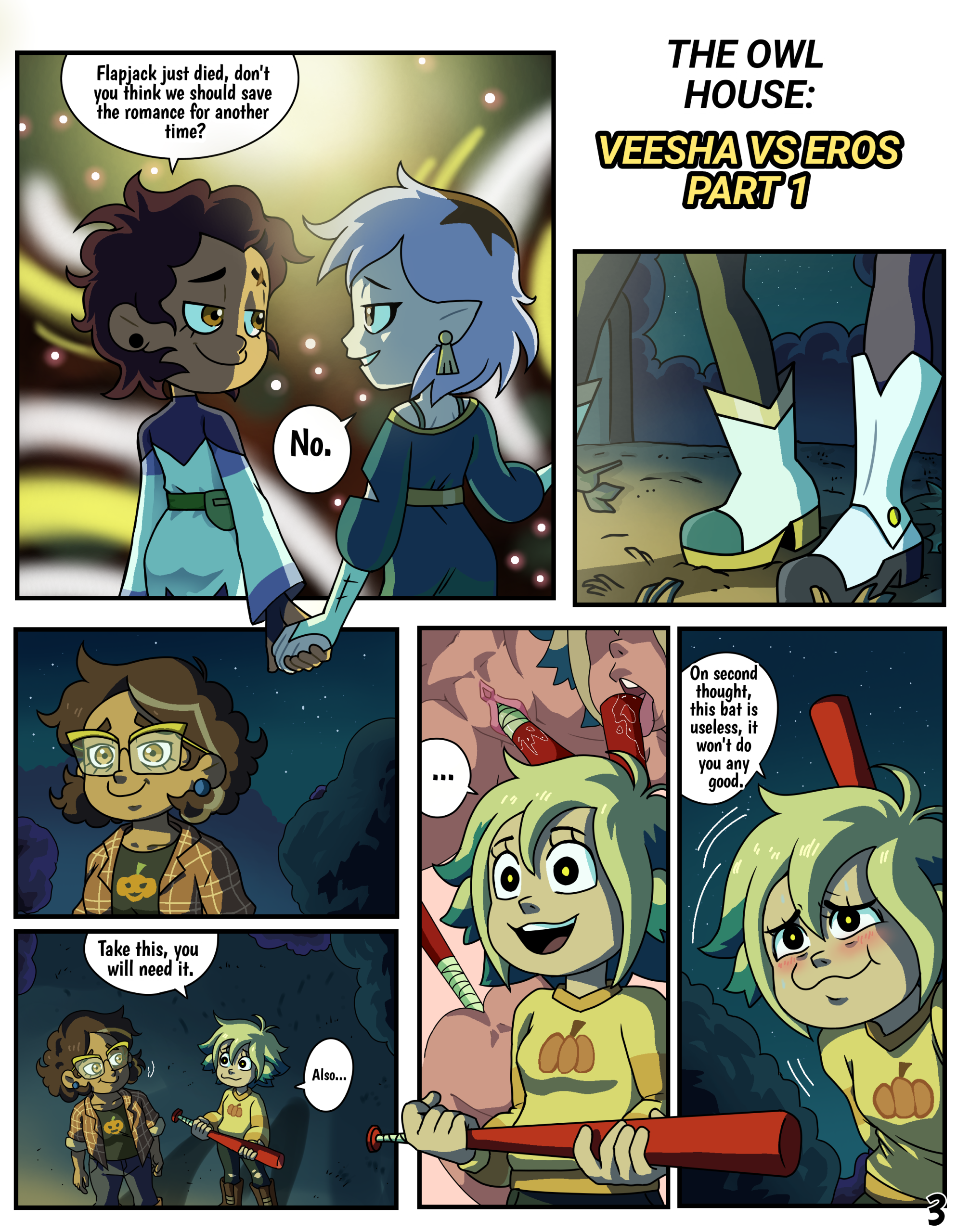 VeeSha Vs Eros porn comic picture 4