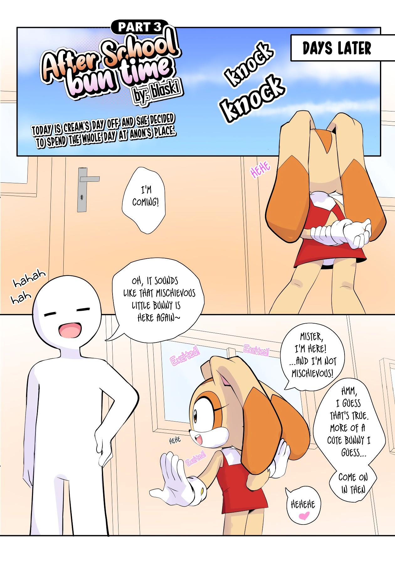 After School Bun Time porn comic picture 35