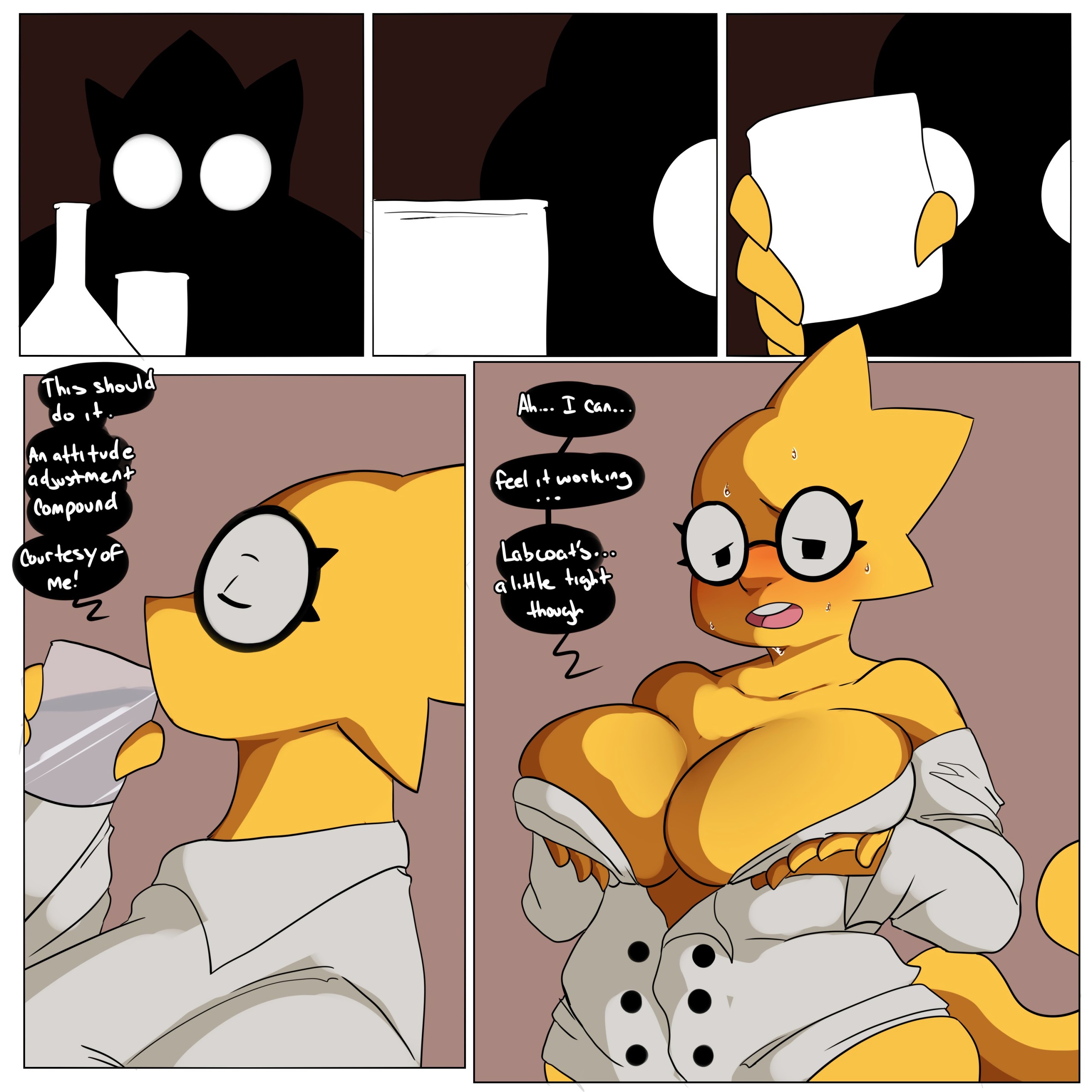 Alphy's Potion porn comic picture 1