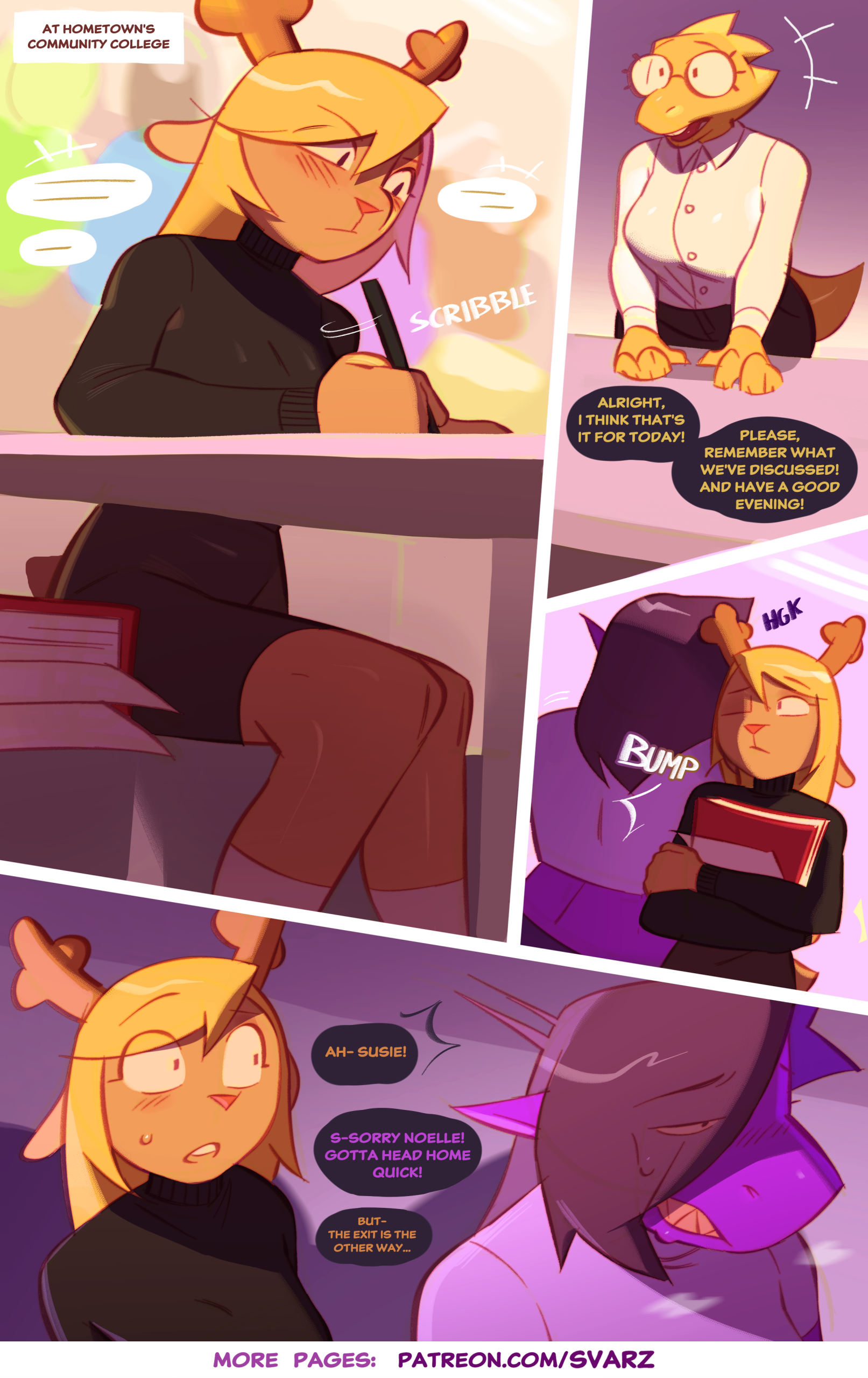College Trio porn comic picture 2