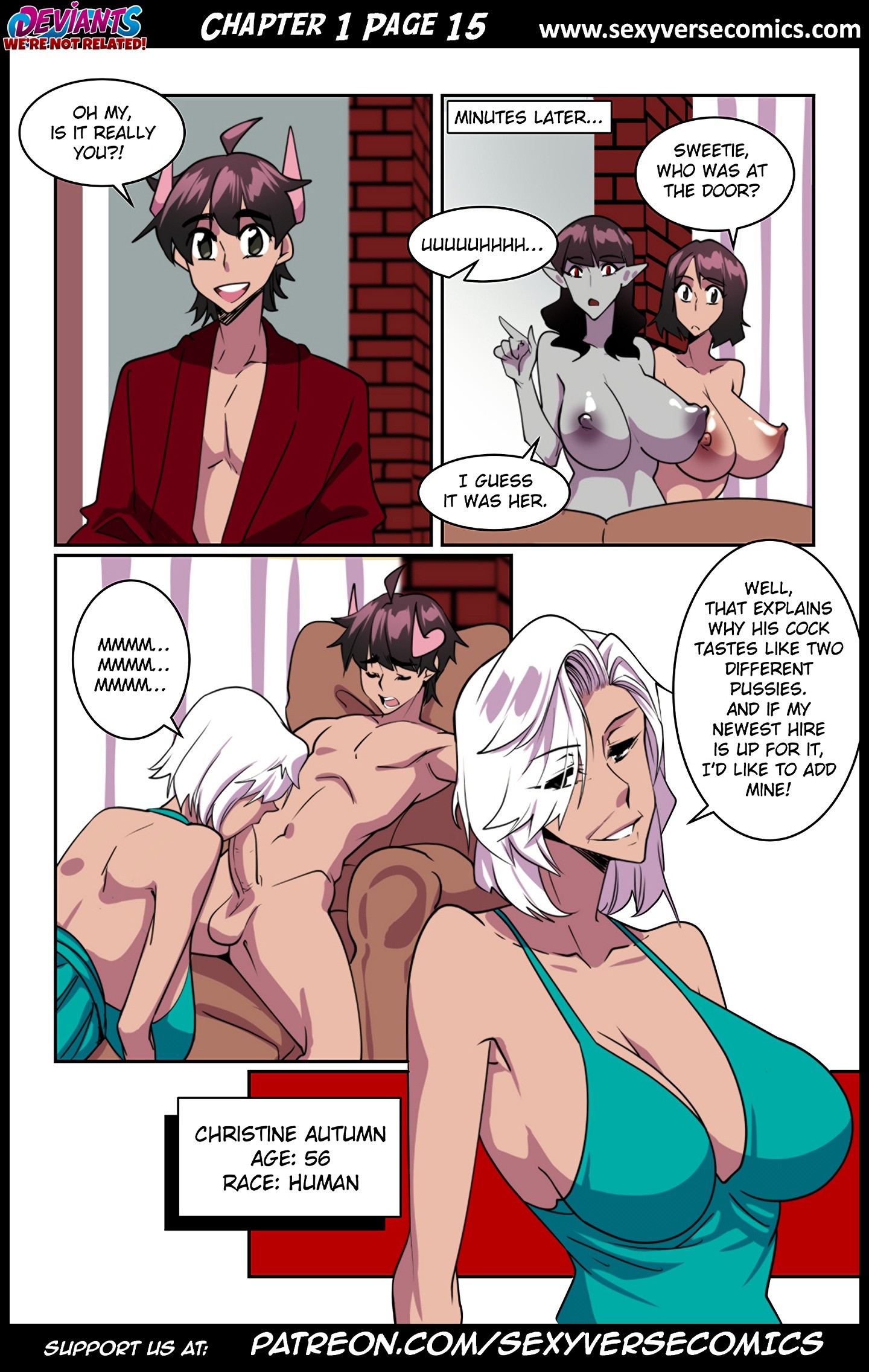 Deviants: We’re Not Related! porn comic picture 16