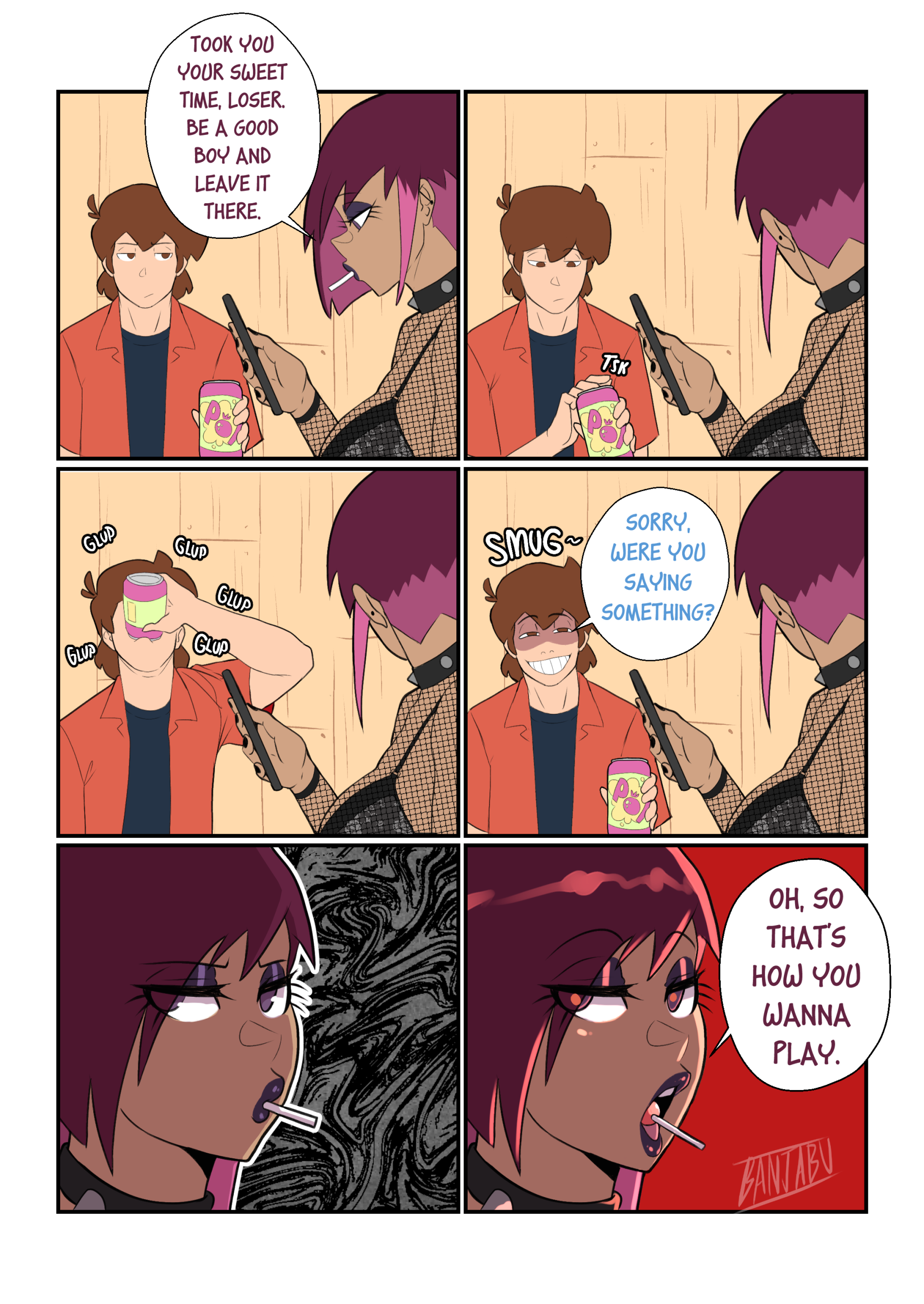Dipper and Tambry porn comic picture 2