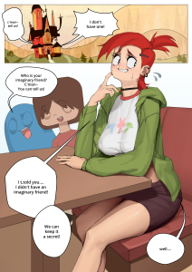 Frankie's Imaginary Friend porn comic picture 1