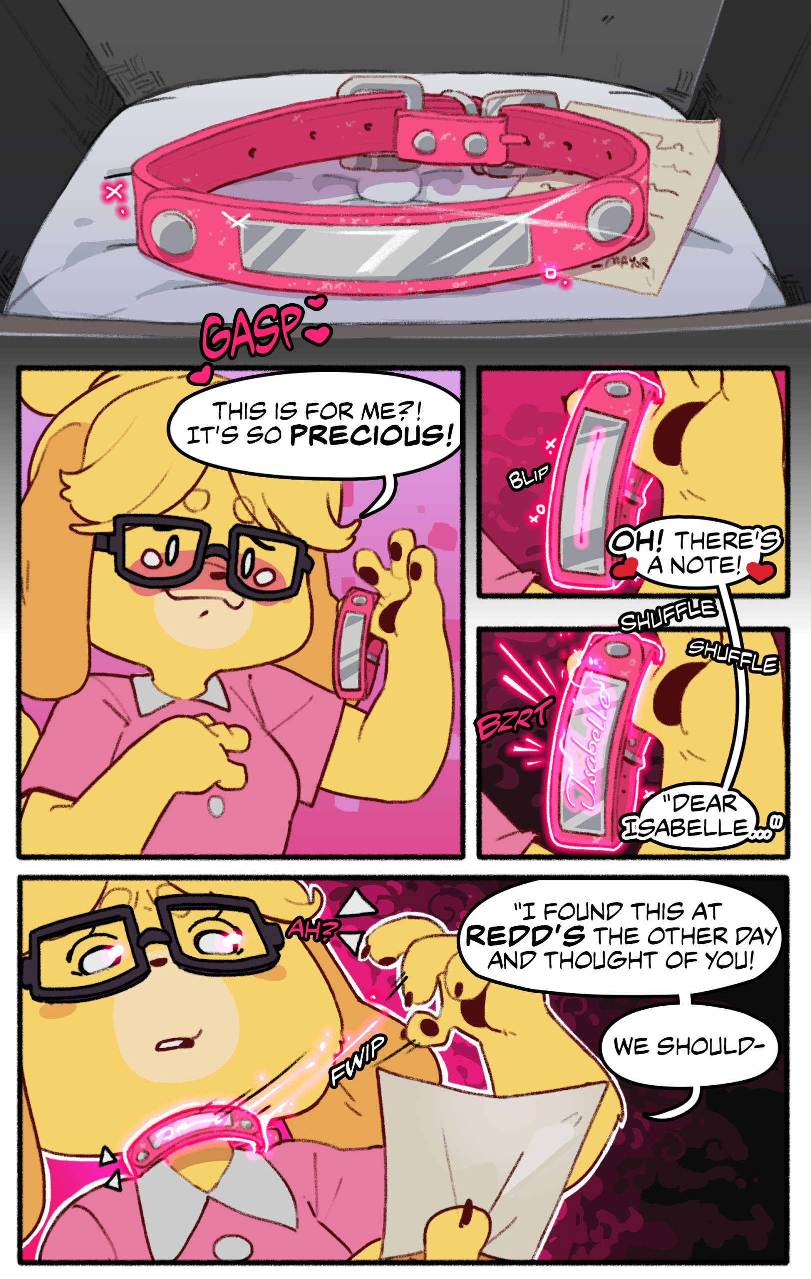 Isabelle's Gift porn comic picture 4