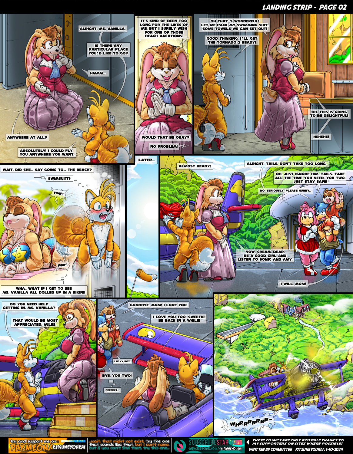 Landing Strip porn comic picture 3