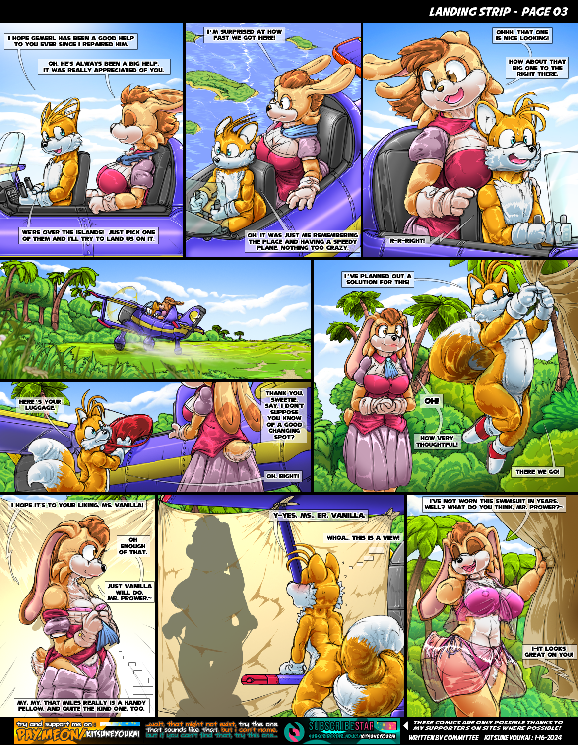Landing Strip porn comic picture 4