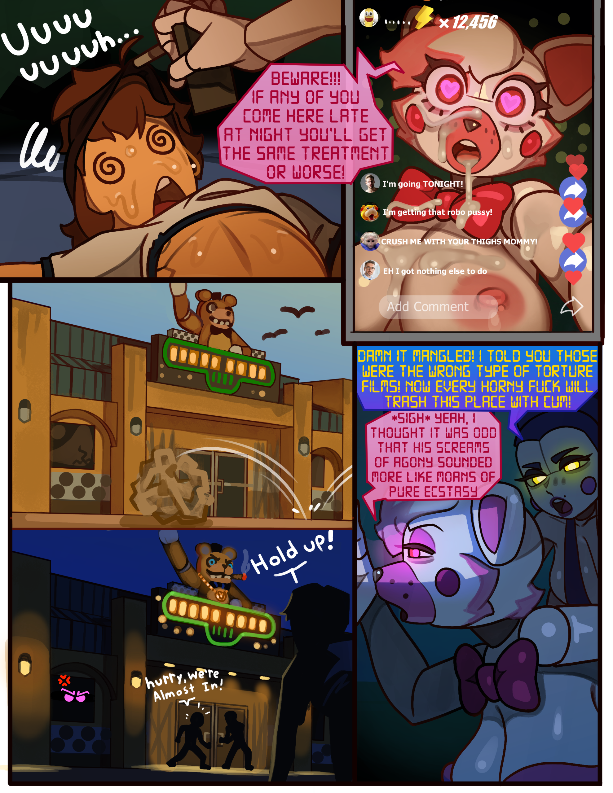 Mangled Up porn comic picture 4