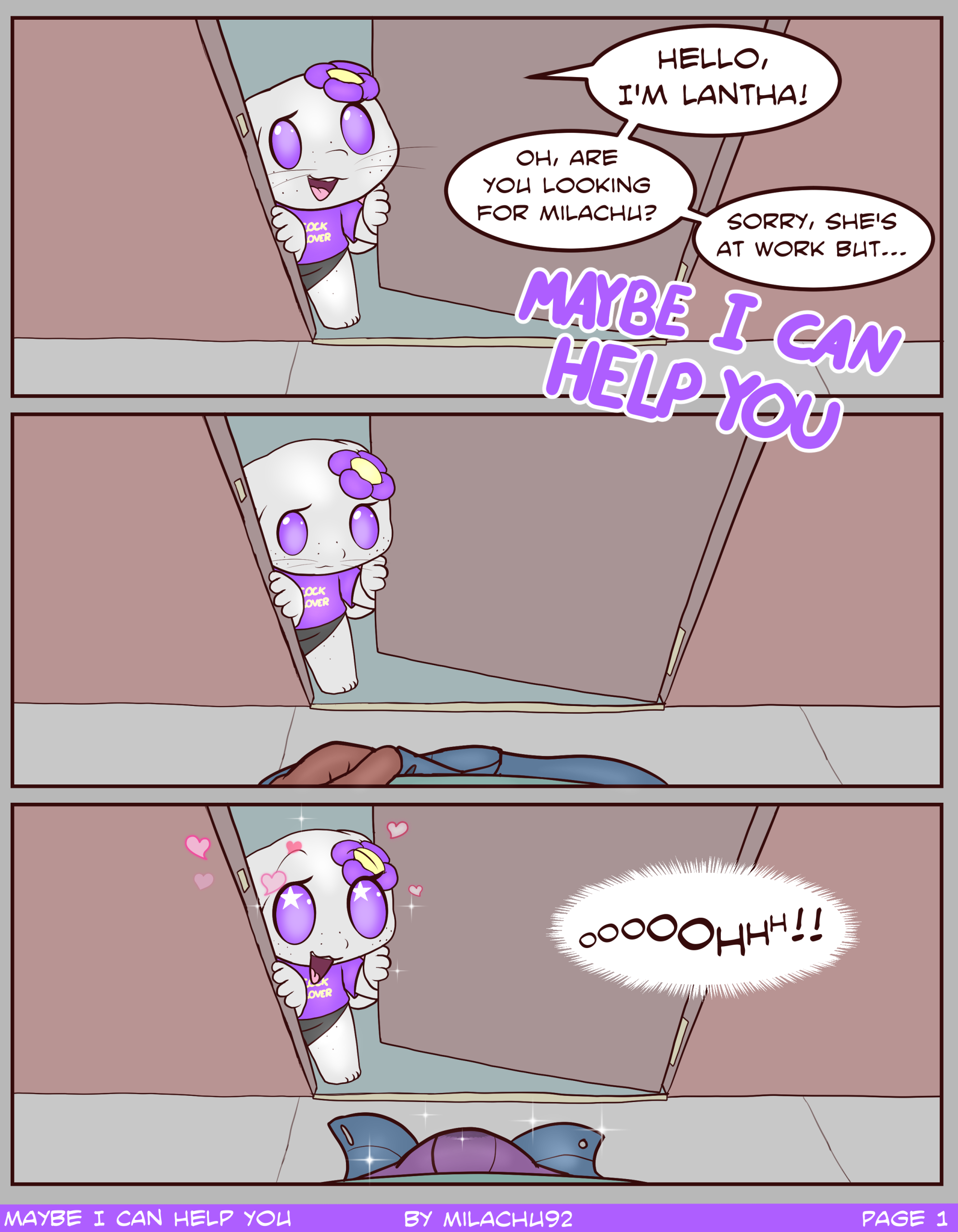 Maybe I Can Help You porn comic picture 1